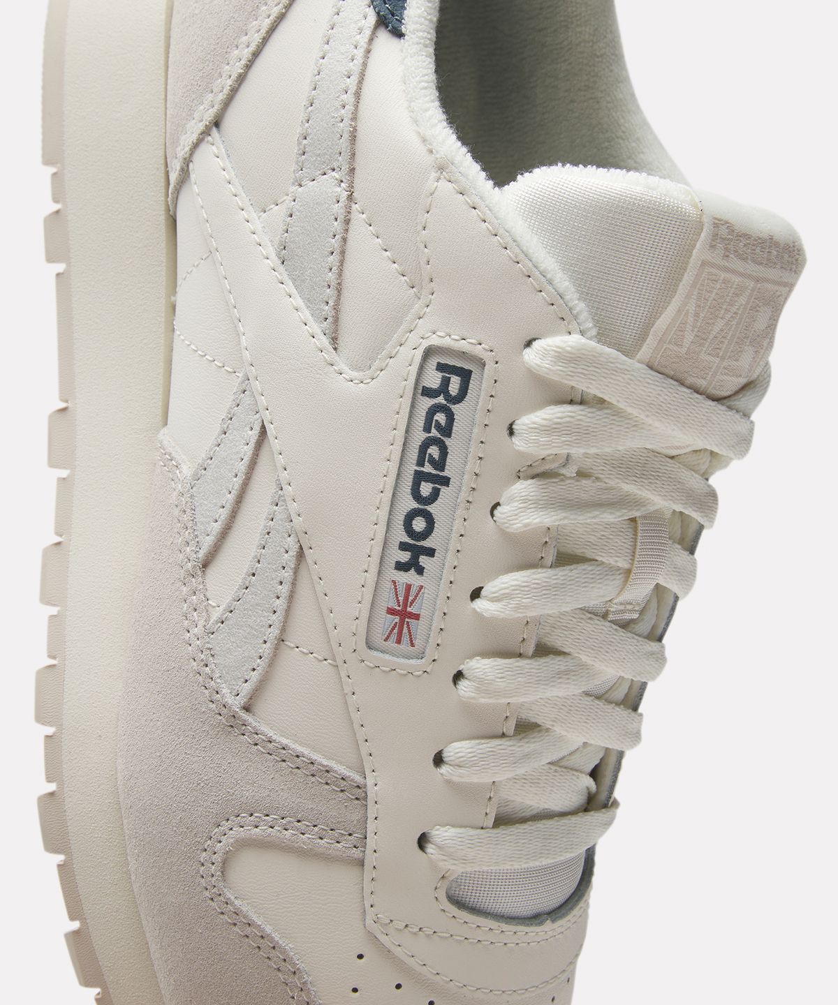 리복(REEBOK) 클래식 레더 - 그레이:네이비 / ID1591