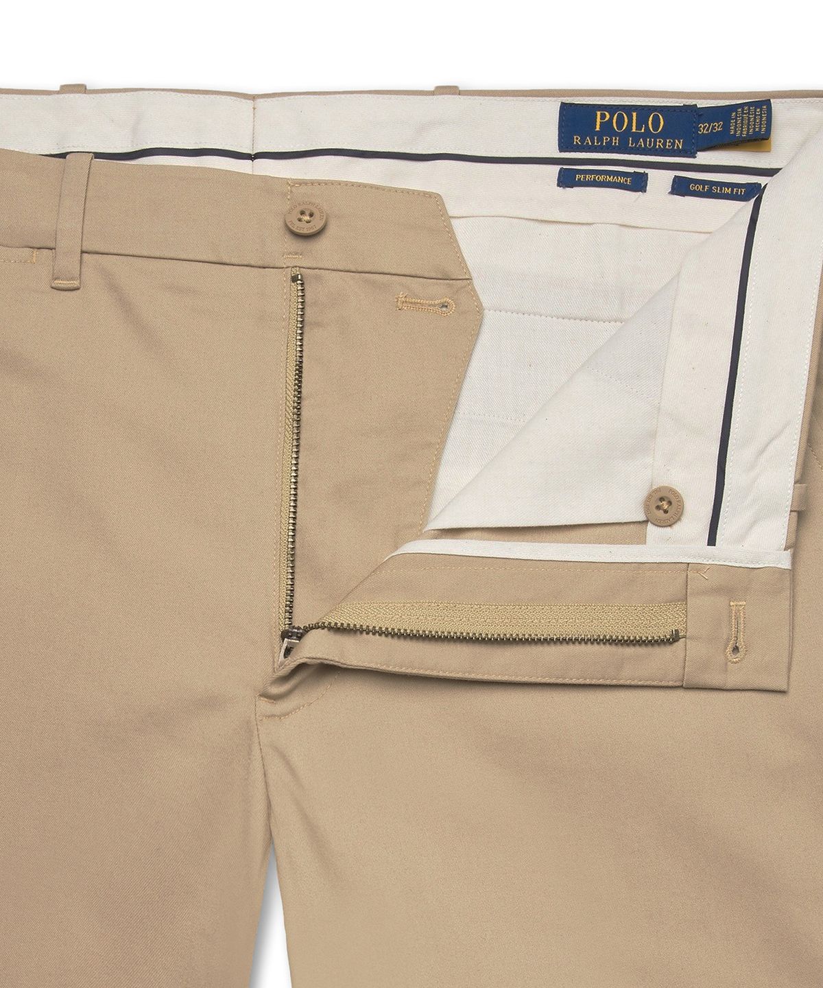 폴로 랄프 로렌 골프(POLO RALPH LAUREN GOLF) 슬림핏 스트레치 치노 팬츠 - 베이지