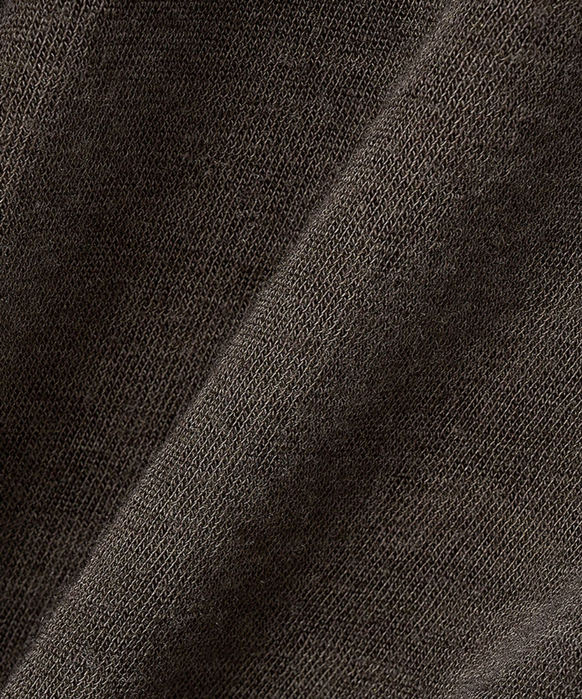 노이어(NOIRER) 울 실키 롤 넥 티셔츠 (브라운)