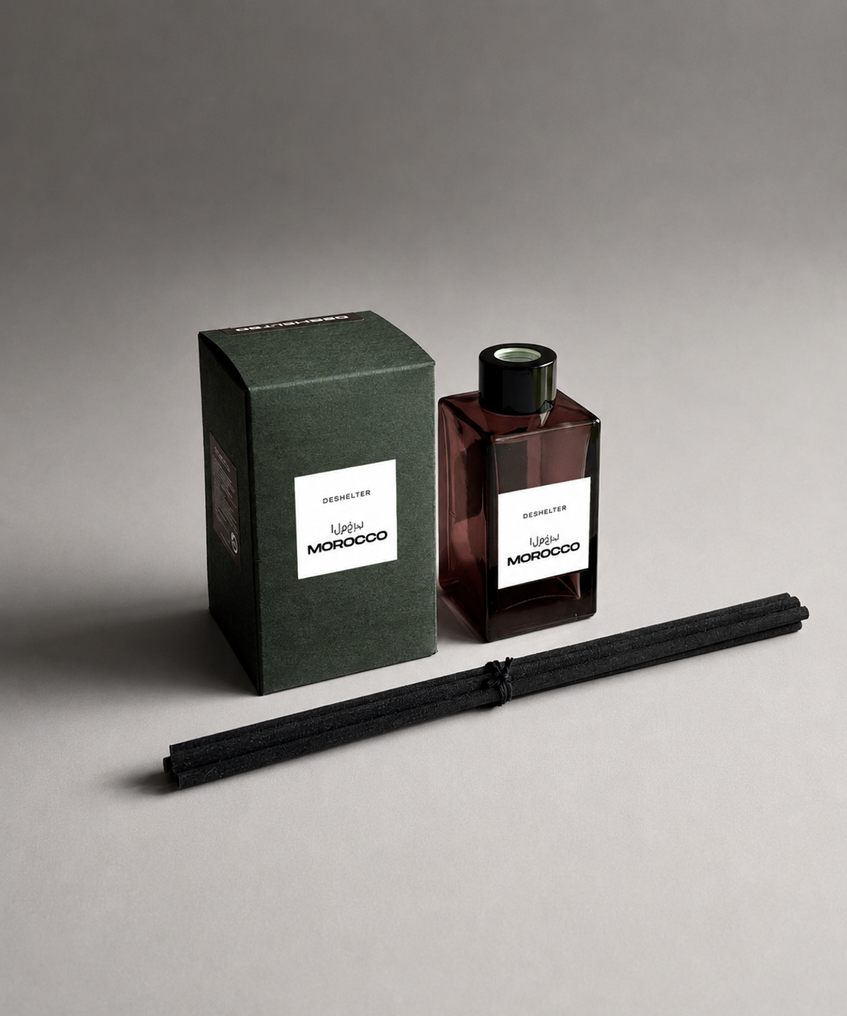 디쉘터(DESHELTER) MOROCCO 이국적 카다멈 샌달우드 스파이시 우디향 100ml 디퓨저