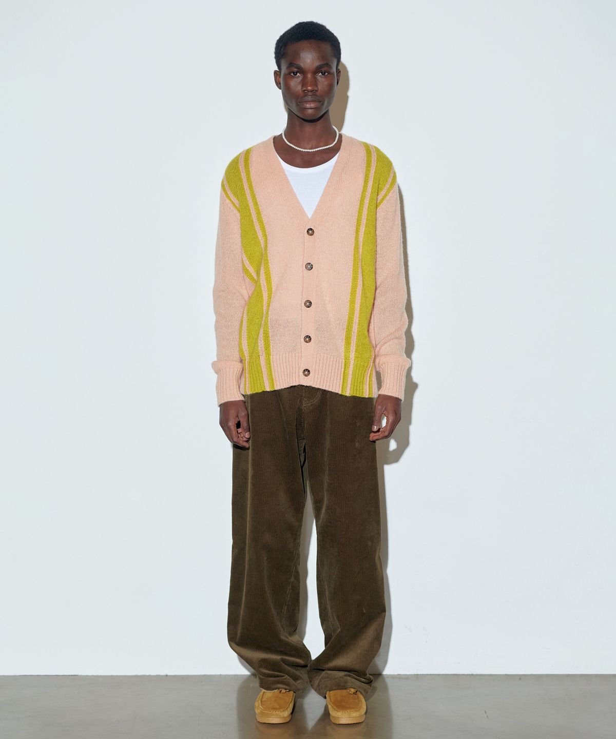 스컬프터(SCULPTOR) Corduroy Work Pants Brown