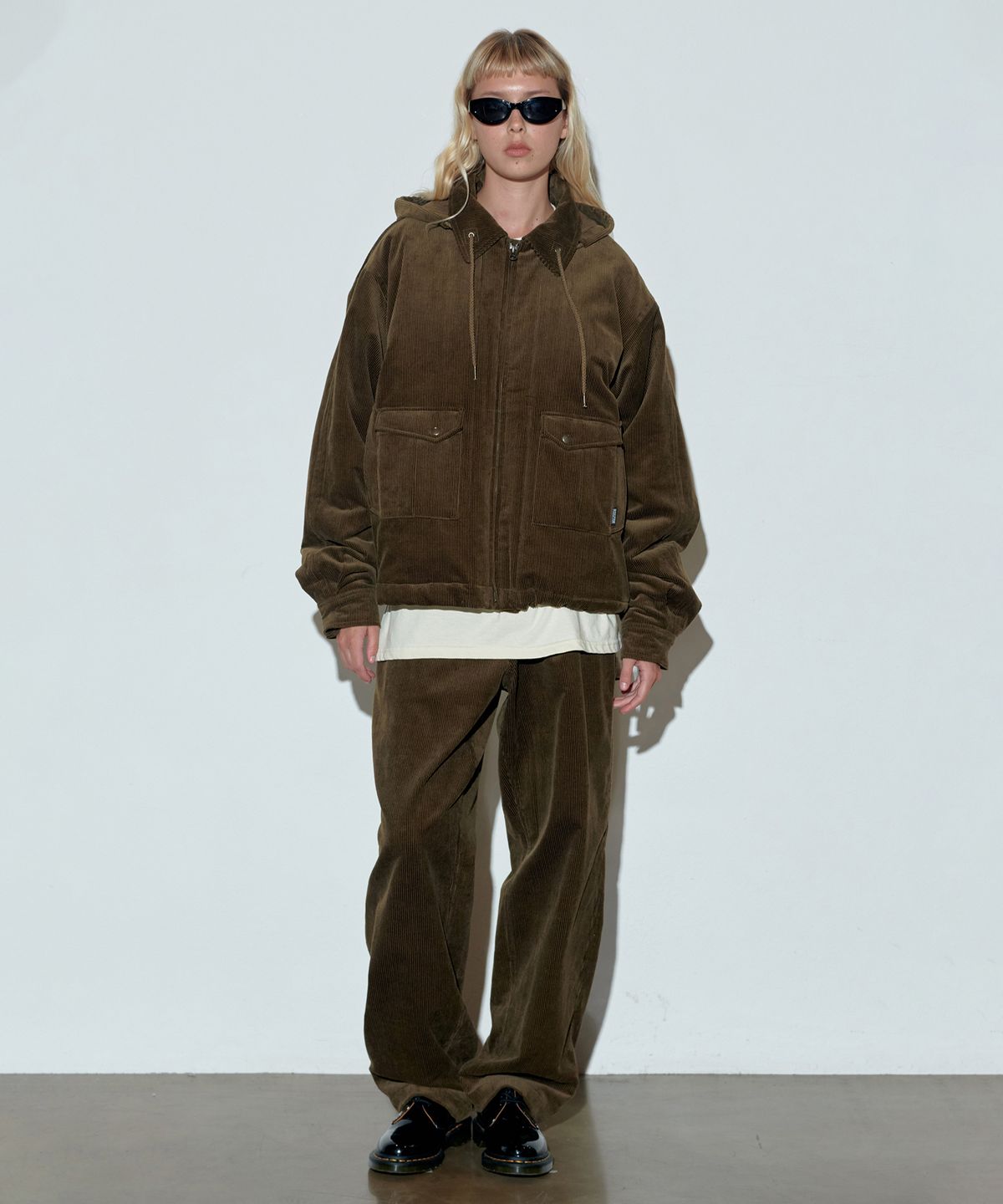 스컬프터(SCULPTOR) Corduroy Work Pants Brown