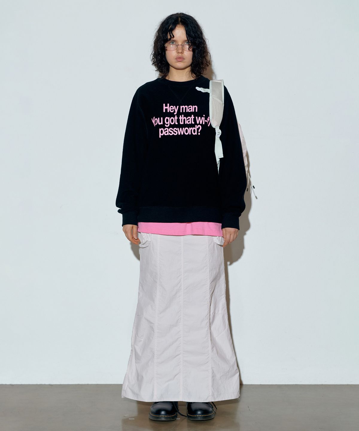 스컬프터(SCULPTOR) Wi-Fi Begger Sweatshirt Black