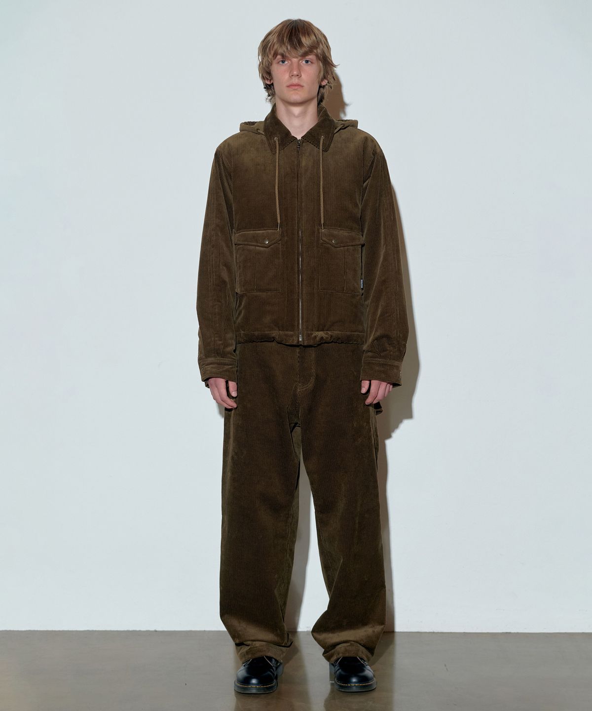 스컬프터(SCULPTOR) Classic Corduroy Parka Brown