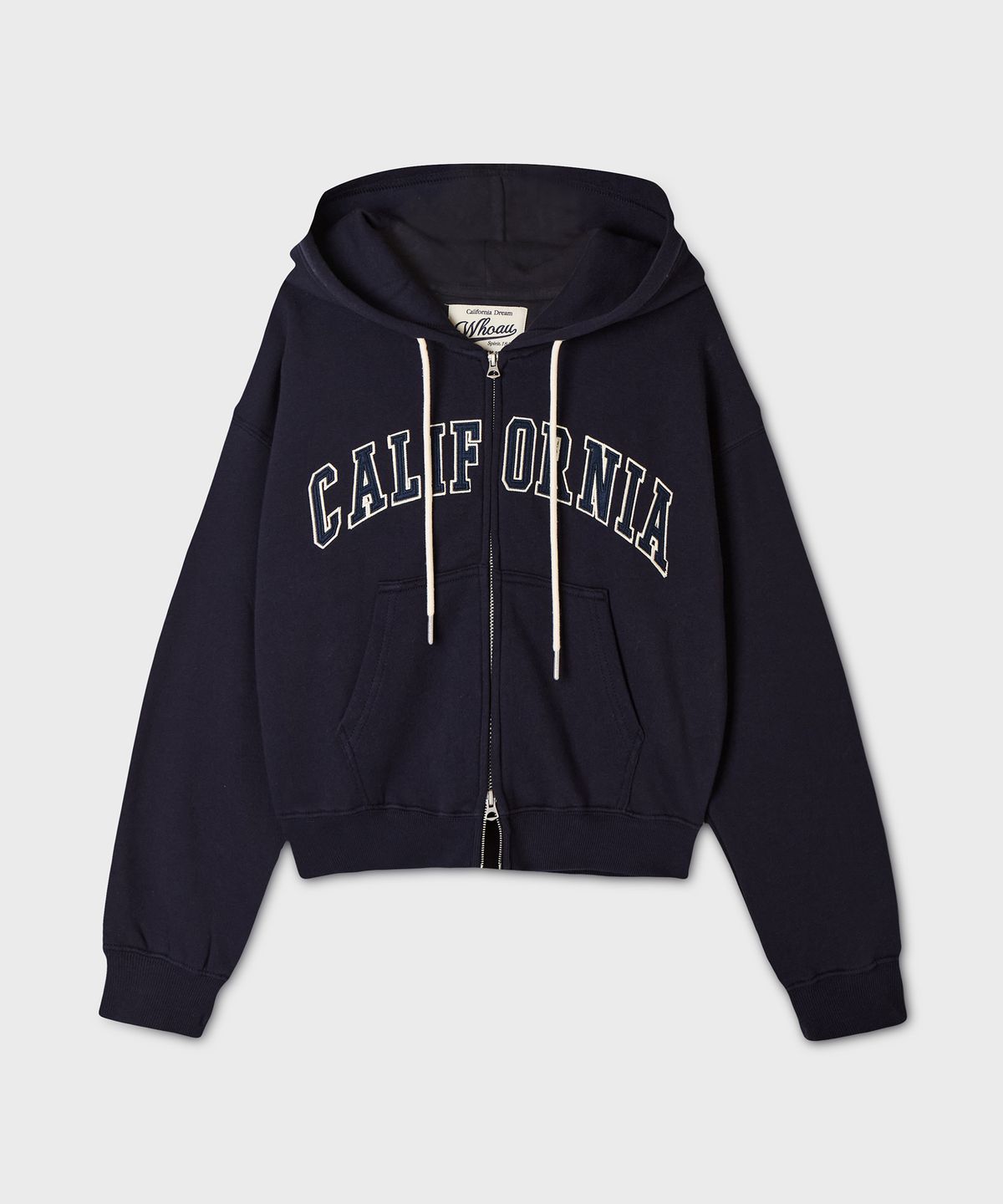 후아유(WHO.A.U) Signature Patch Hood Zip-up(F) / WHMZG4911F