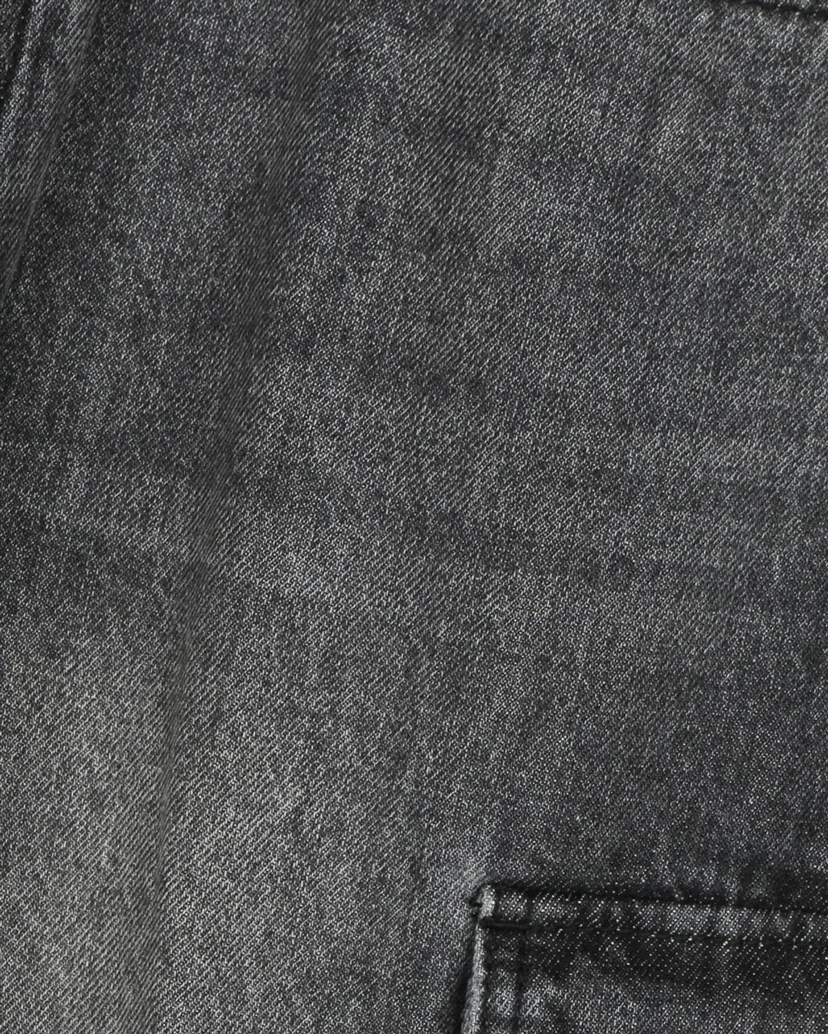 비슬로우(BESLOW) FADED DENIM CARGO PANTS BLACK