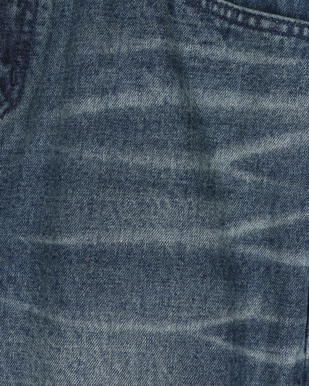비슬로우(BESLOW) MOTOCYCLE WASHED DENIM PANTS VINTAGE BLUE