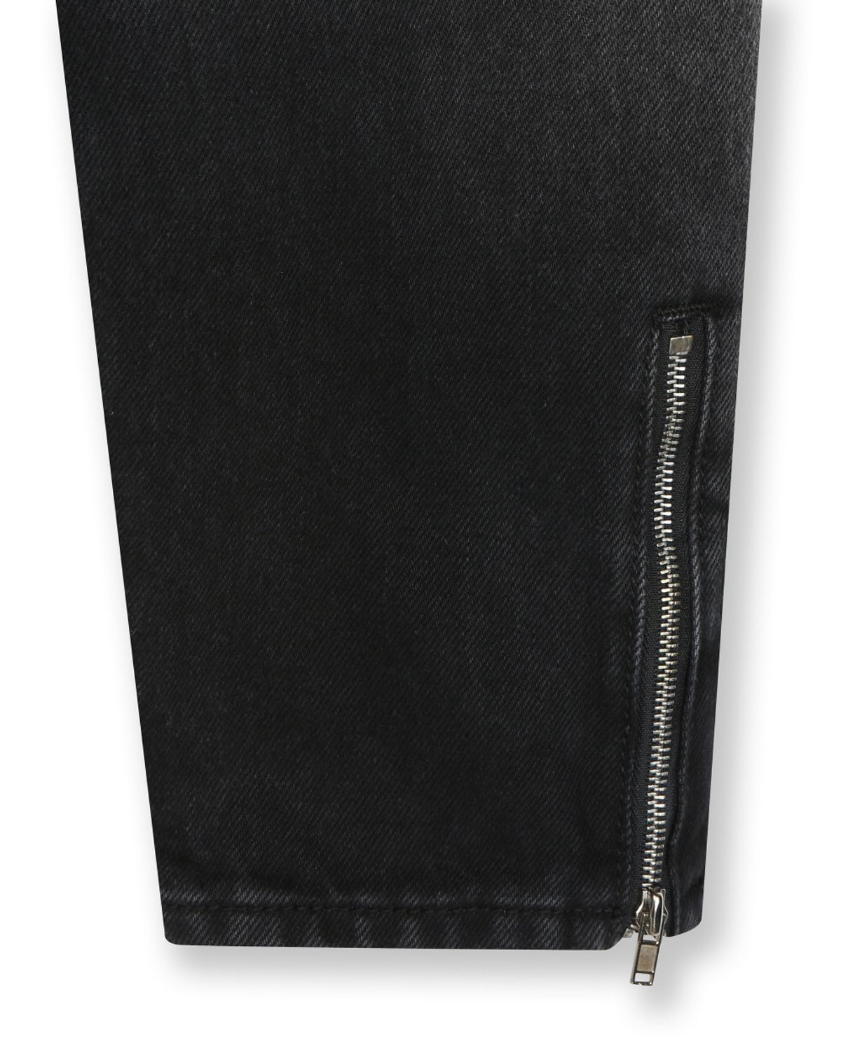 비슬로우(BESLOW) MOTOCYCLE WASHED DENIM JACKET FADE BLACK