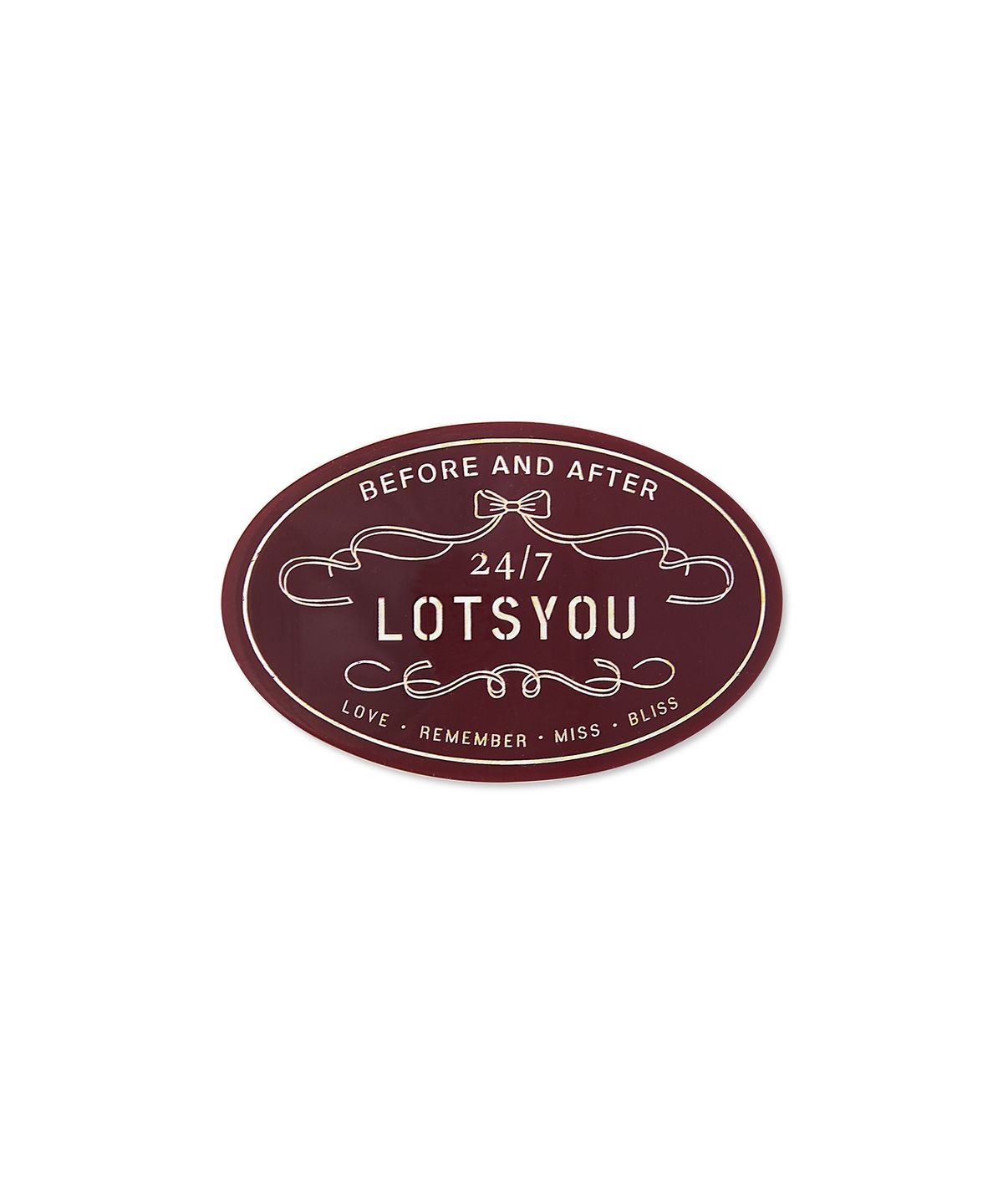 라츠유(LOTSYOU) Nostalgia Hairpin Big Red