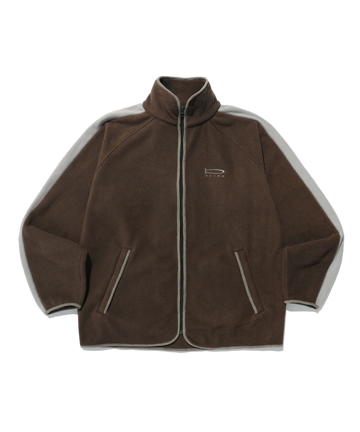 MUSINSA | PHYPS ACTIVE FLEECE JACKET BROWN