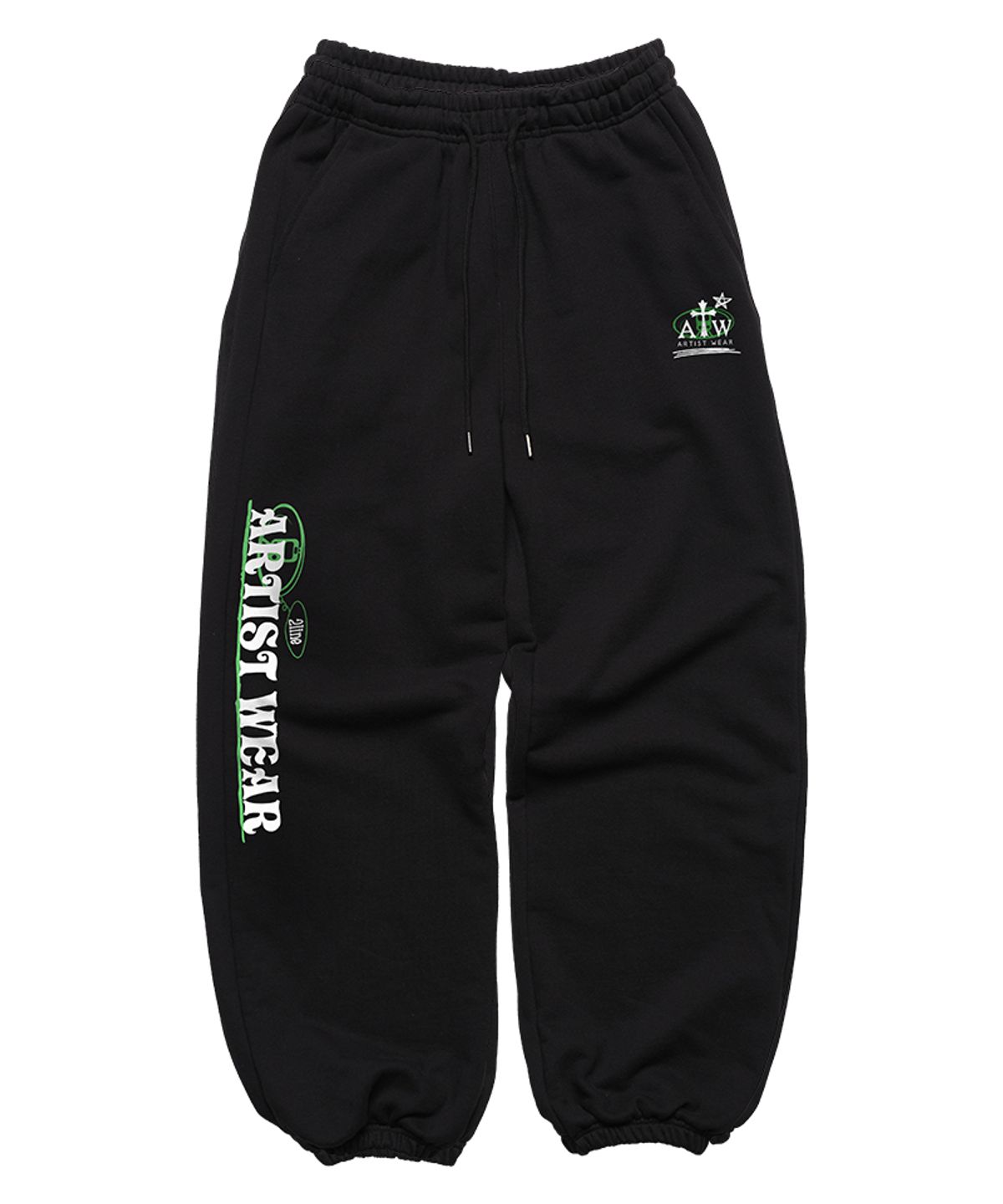 아티스트웨어(ARTISTWEAR) [ATW] 라인2플레이스 와이드 조거팬츠