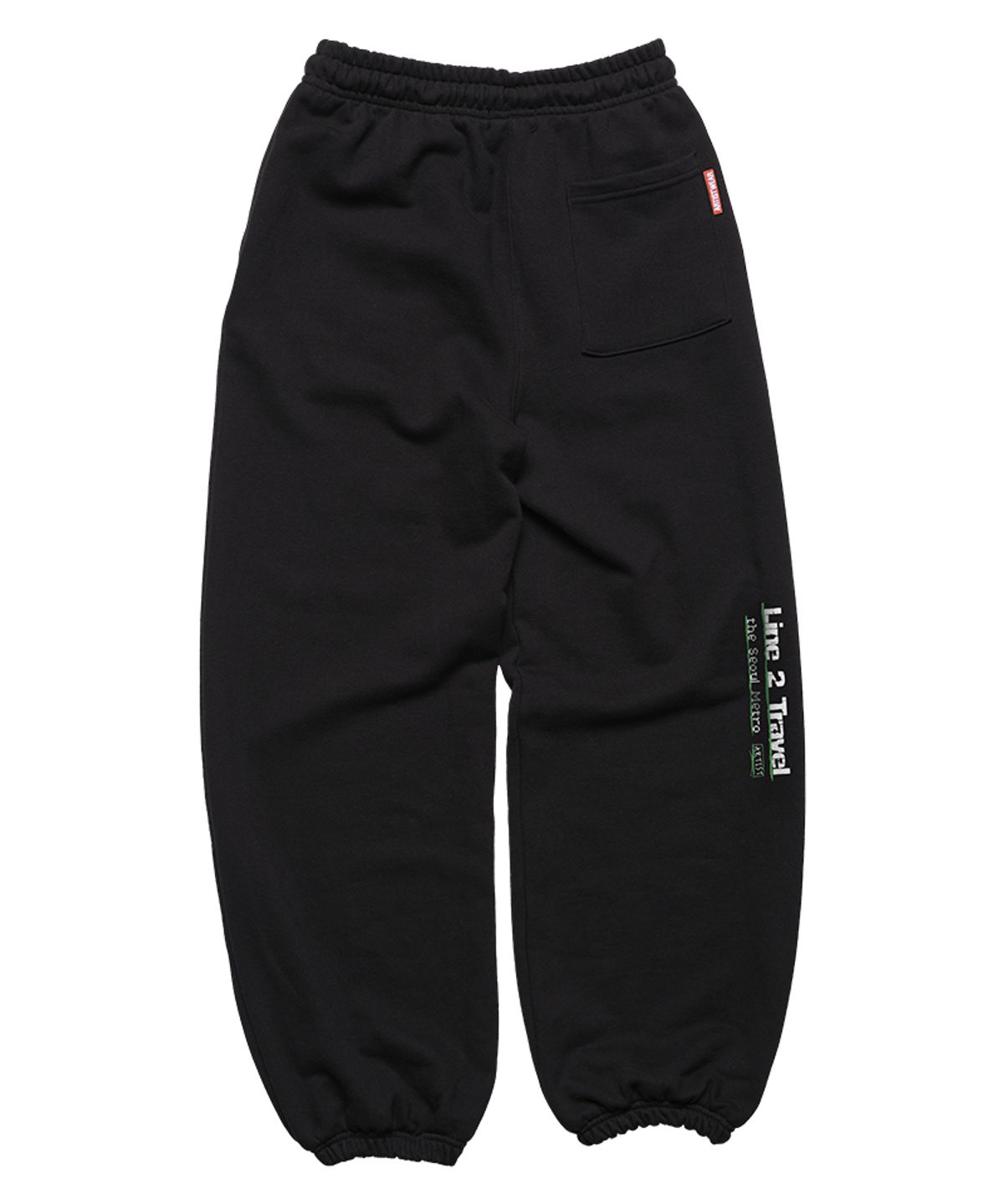 아티스트웨어(ARTISTWEAR) [ATW] 라인2플레이스 와이드 조거팬츠