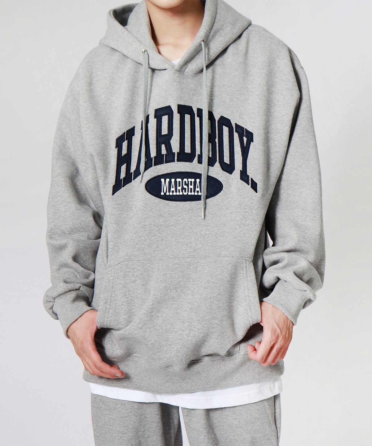 앱놀머씽(ABNORMALTHING) HB23 HOOD (NAVY)