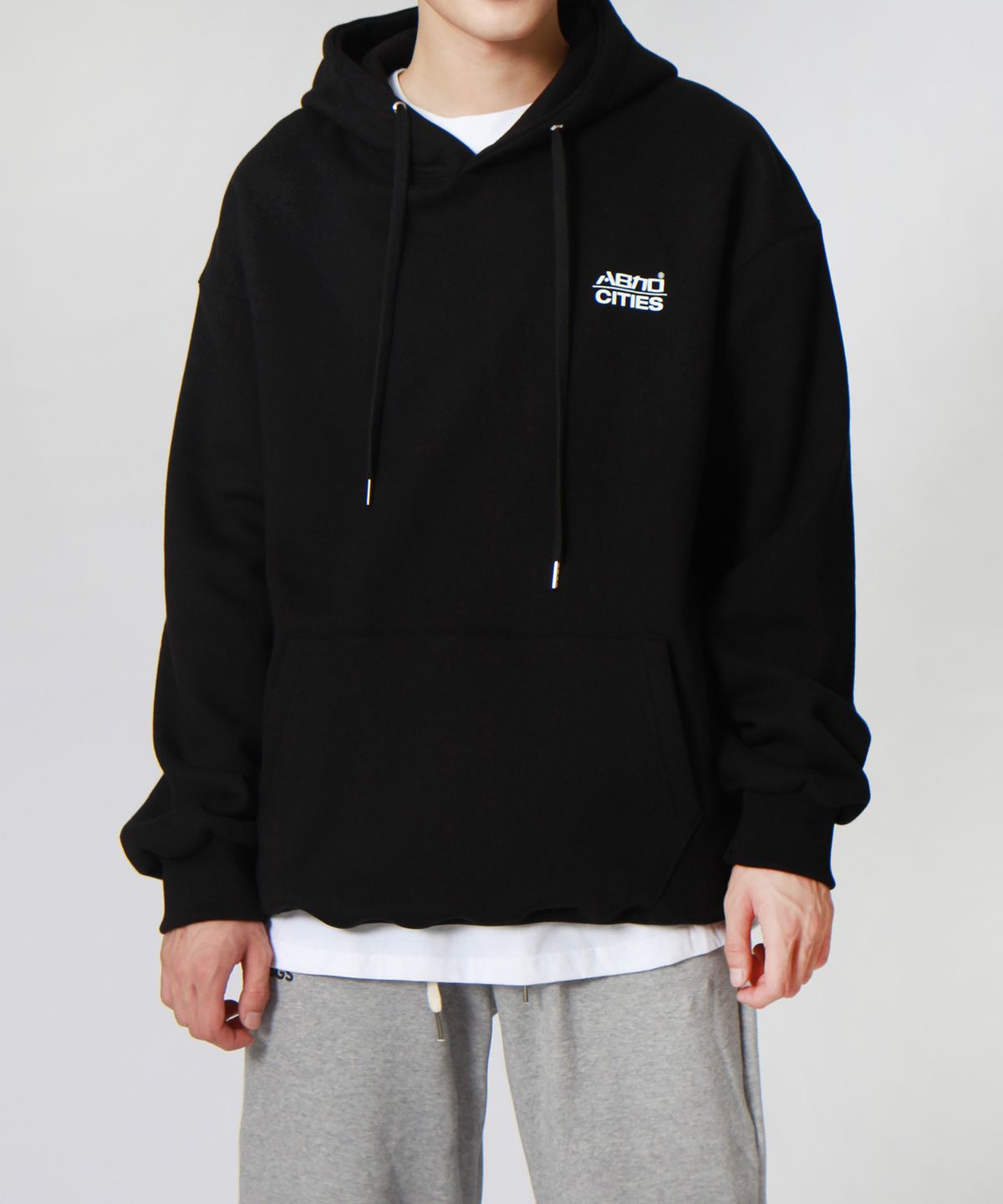 앱놀머씽(ABNORMALTHING) SESSION23 HOOD (BLACK)