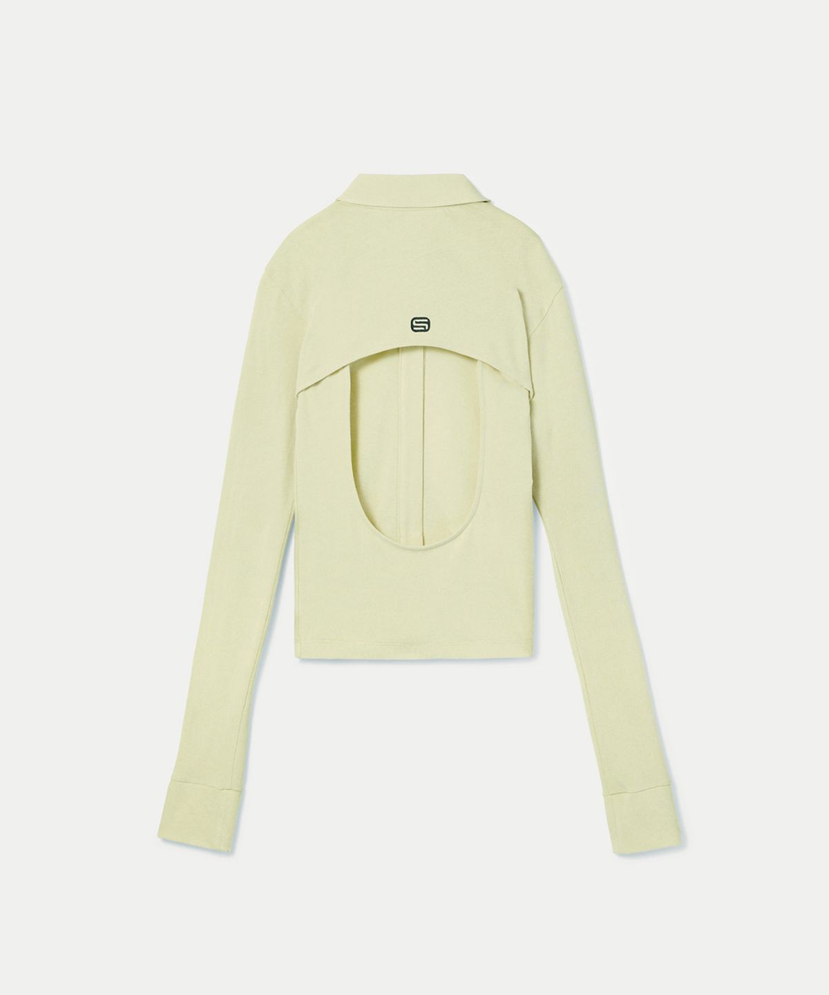 에스이오(s/e/o) BACK HOLE JERSEY SHIRT_LIGHT KHAKI