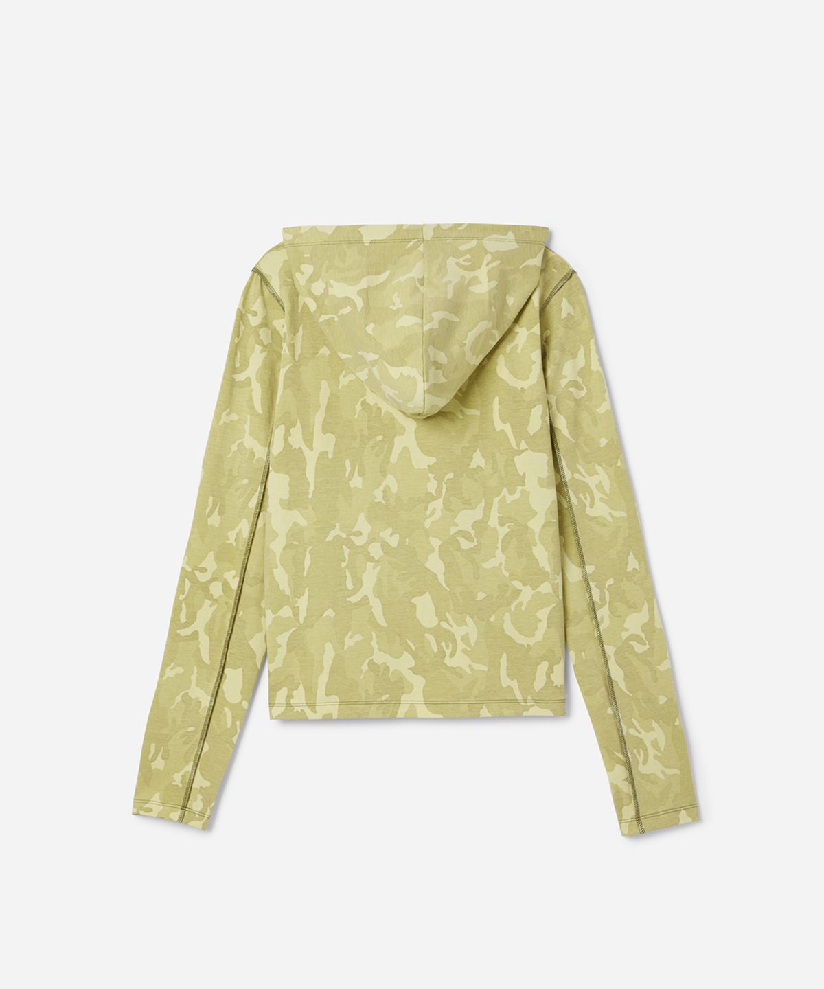 에스이오(s/e/o) CAMO HOOD LAYERED TEE_LIGHT