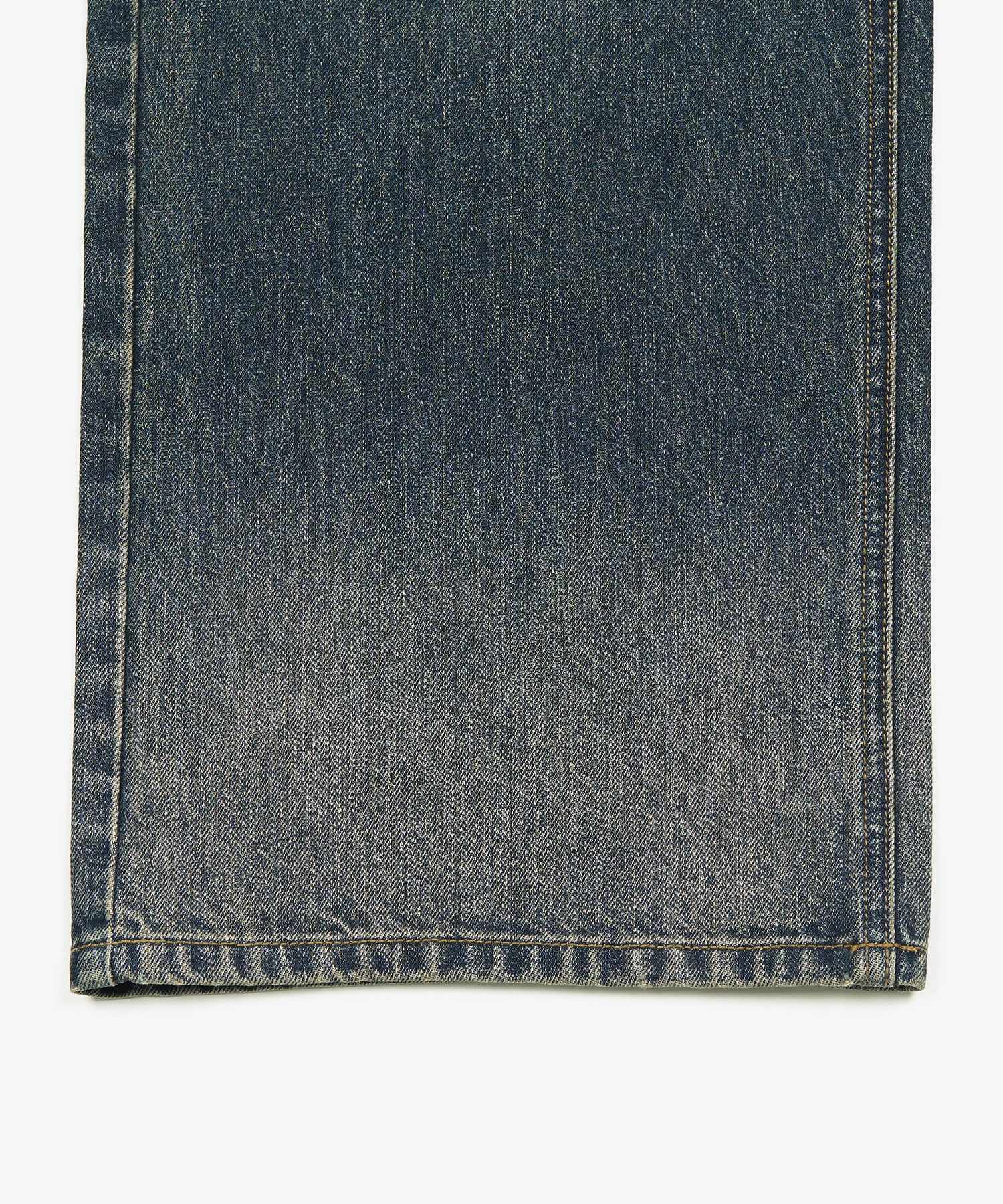 ★関税込★TOFFEE★WIDE DENIM PANTS★デニム MUSINSA公式 | TOFFEE MORE WIDE DENIM PANTS (WASHED RAW BLACK)