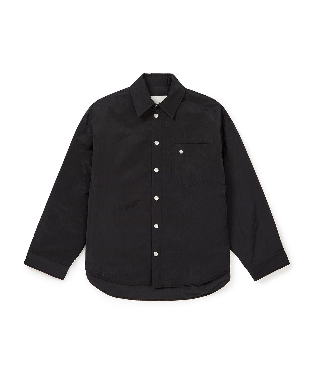 이에이(IEY) OVER SHIRT JUMPER Black
