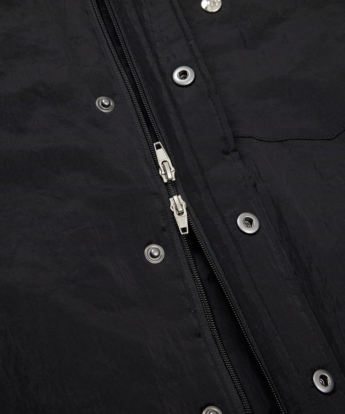 이에이(IEY) OVER SHIRT JUMPER Black