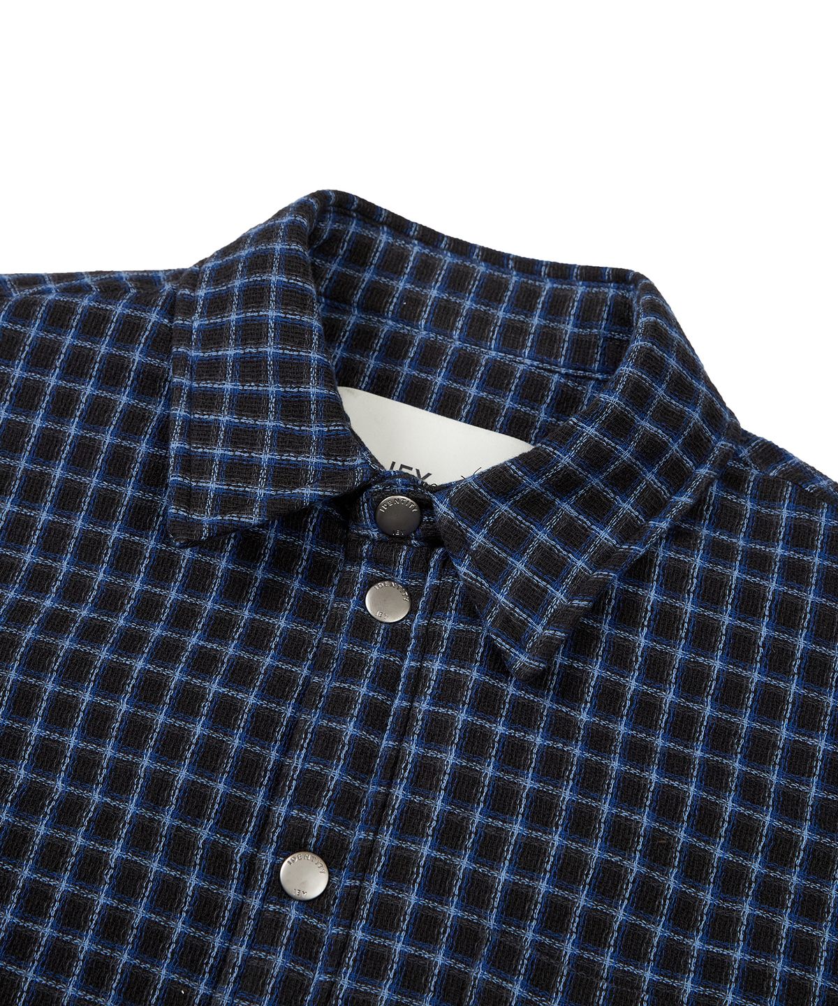 이에이(IEY) OVER SHIRT JUMPER Blue