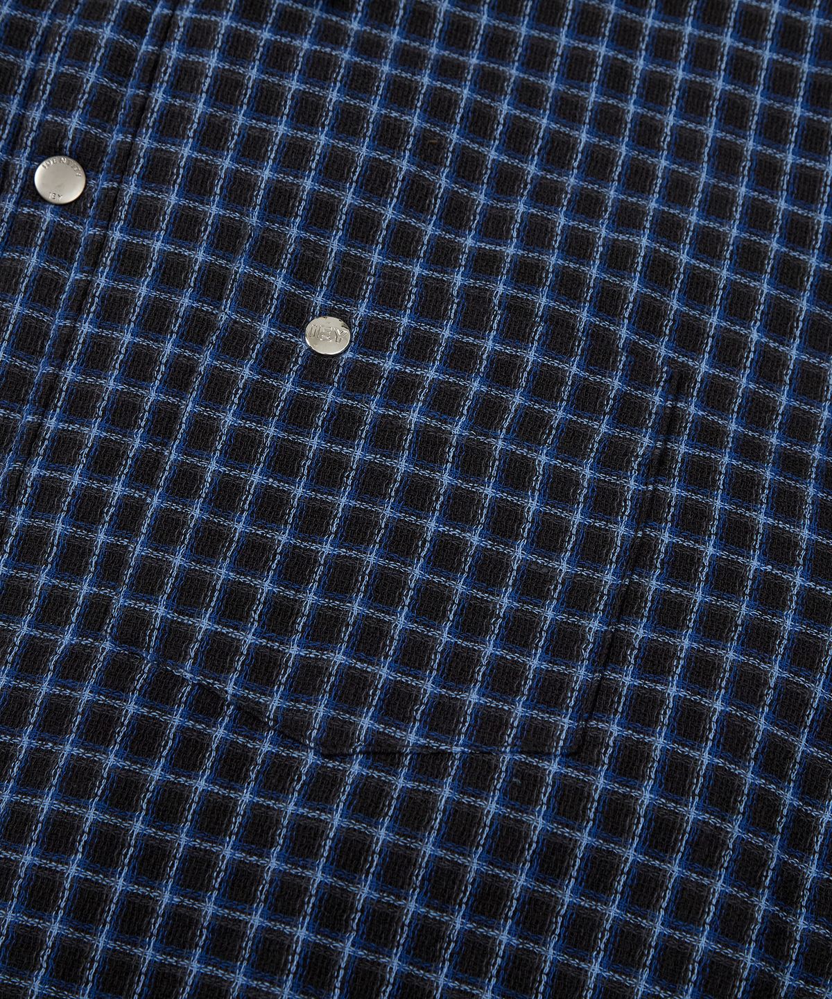 이에이(IEY) OVER SHIRT JUMPER Blue
