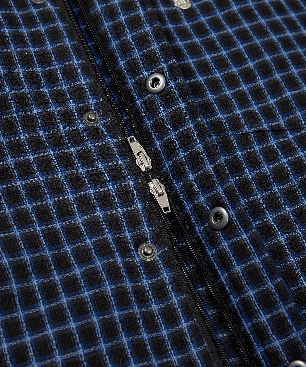 이에이(IEY) OVER SHIRT JUMPER Blue
