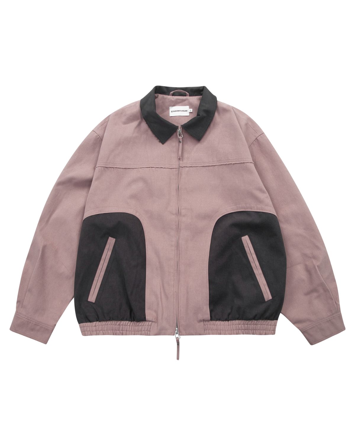 더바이닐하우스(THEVINYLHOUSE) CUT OFF BLOUSON PINK (VH2DFUB931A)
