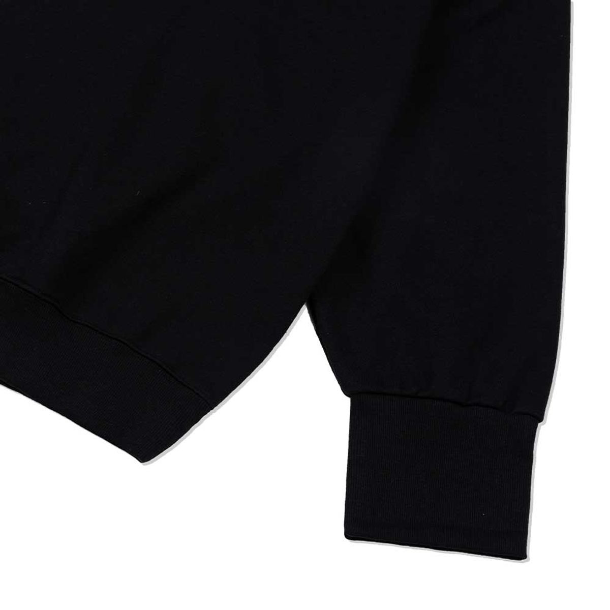 클로스랩(CLAUSLAB) CLAUS OVAL SWEATSHIRT BLACK
