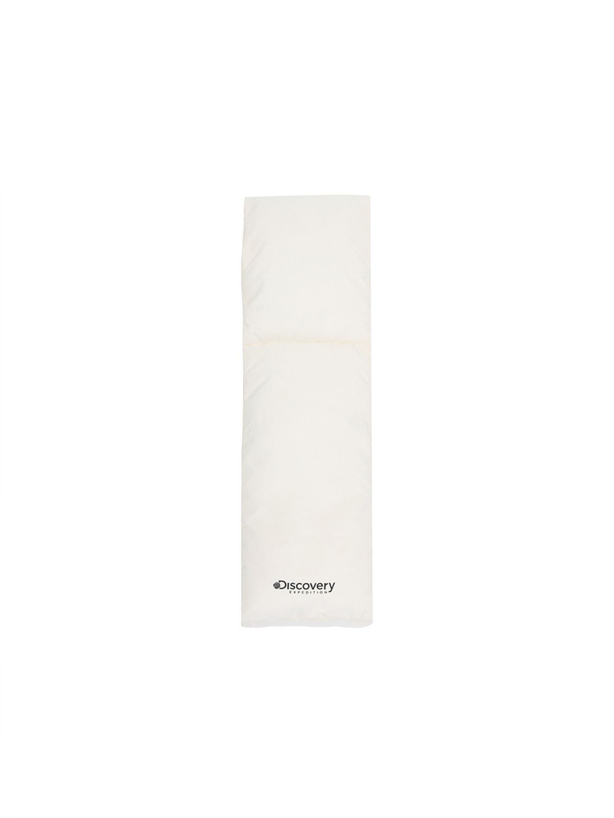 디스커버리 익스페디션(DISCOVERY EXPEDITION) 로고프린트 패딩 머플러 (IVORY)