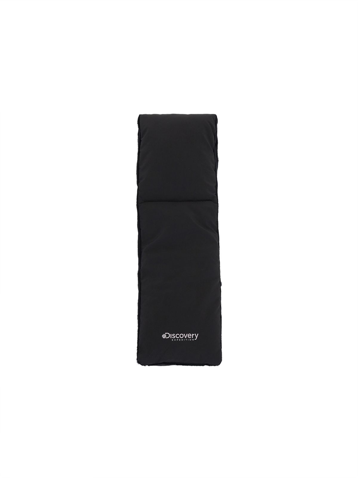 디스커버리 익스페디션(DISCOVERY EXPEDITION) 로고프린트 패딩 머플러 (BLACK)