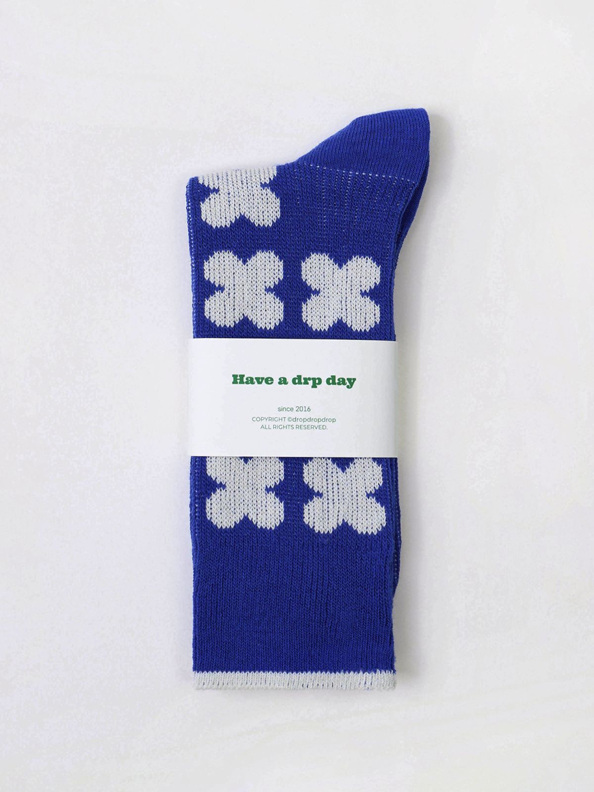 드롭드롭드롭 스포츠(DROPDROPDROP SPORTS) DRP 플레이 삭스 CLOVER IN OHIO BLUE