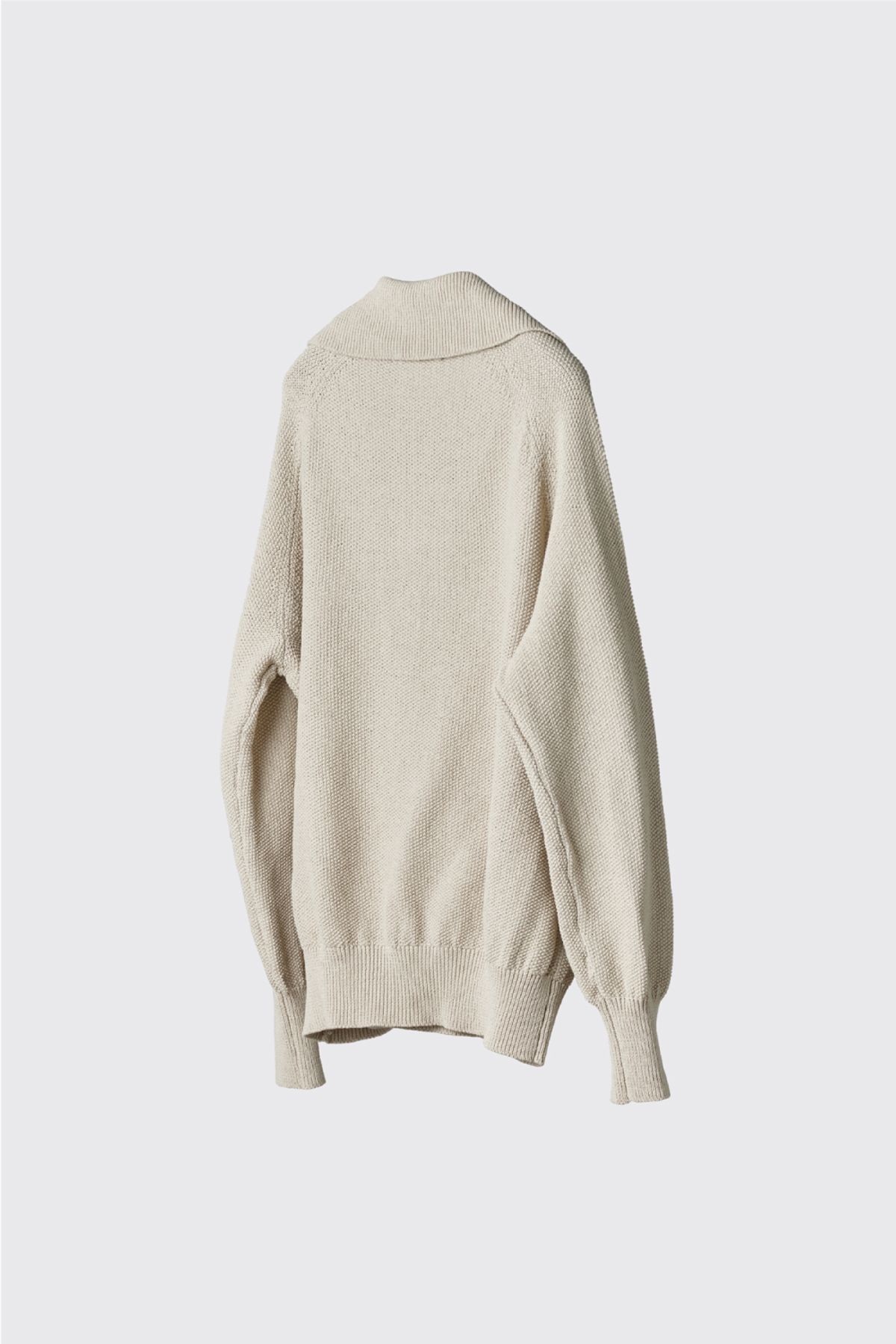 해칭룸(HATCHINGROOM) Vase Neck Knit Sand
