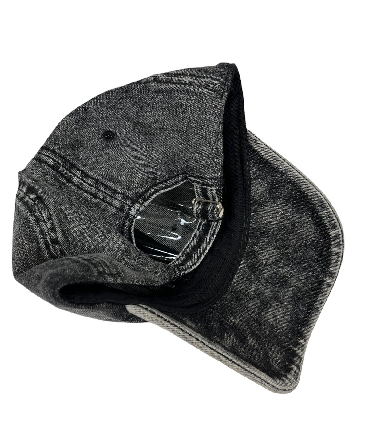 스케이터락(SK8ER ROCK) Dirty Pigment Ball Cap Black