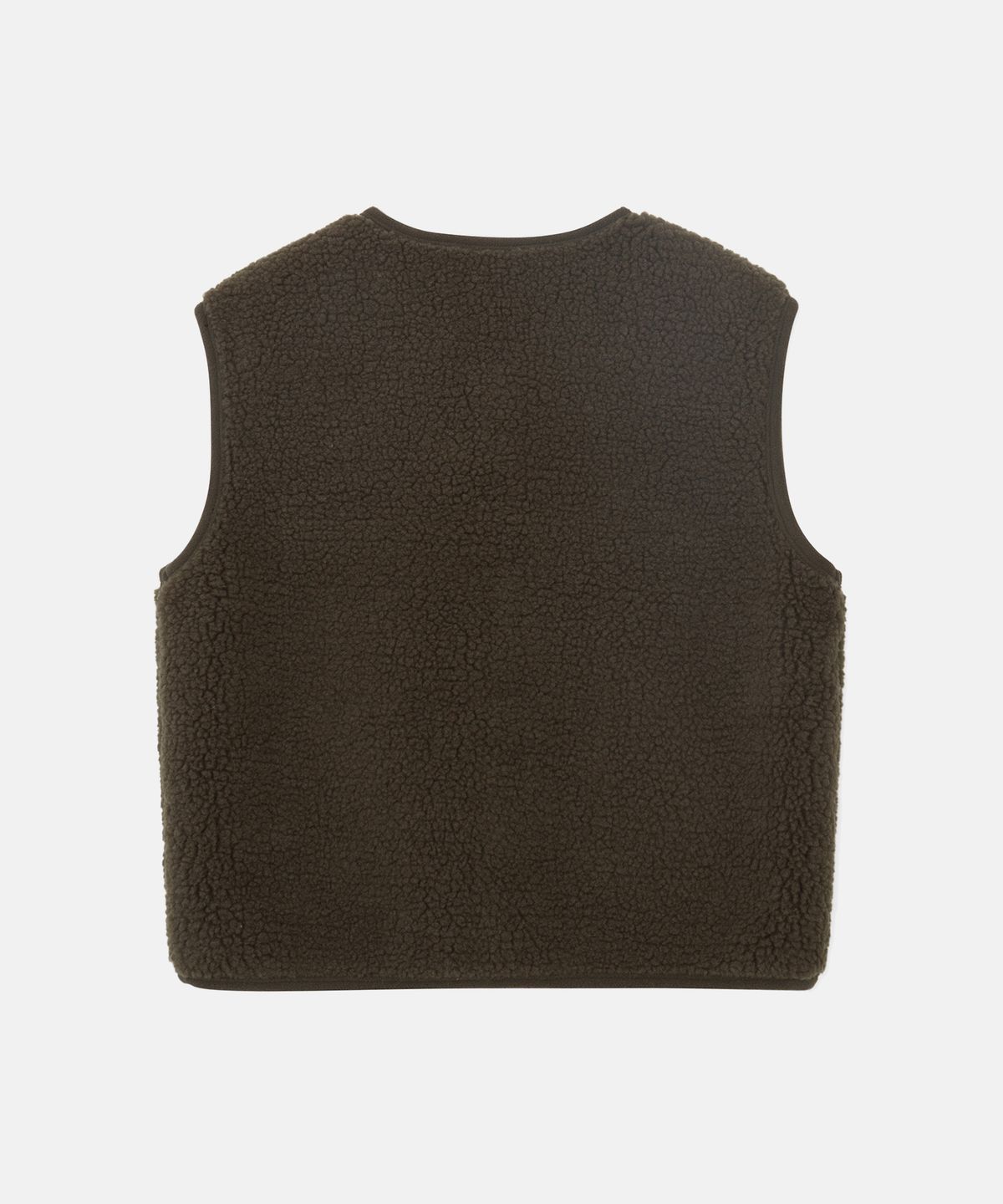 테이크이지 키즈(TAKEASY KIDS) 부클 플리스 오버 베스트(카키)