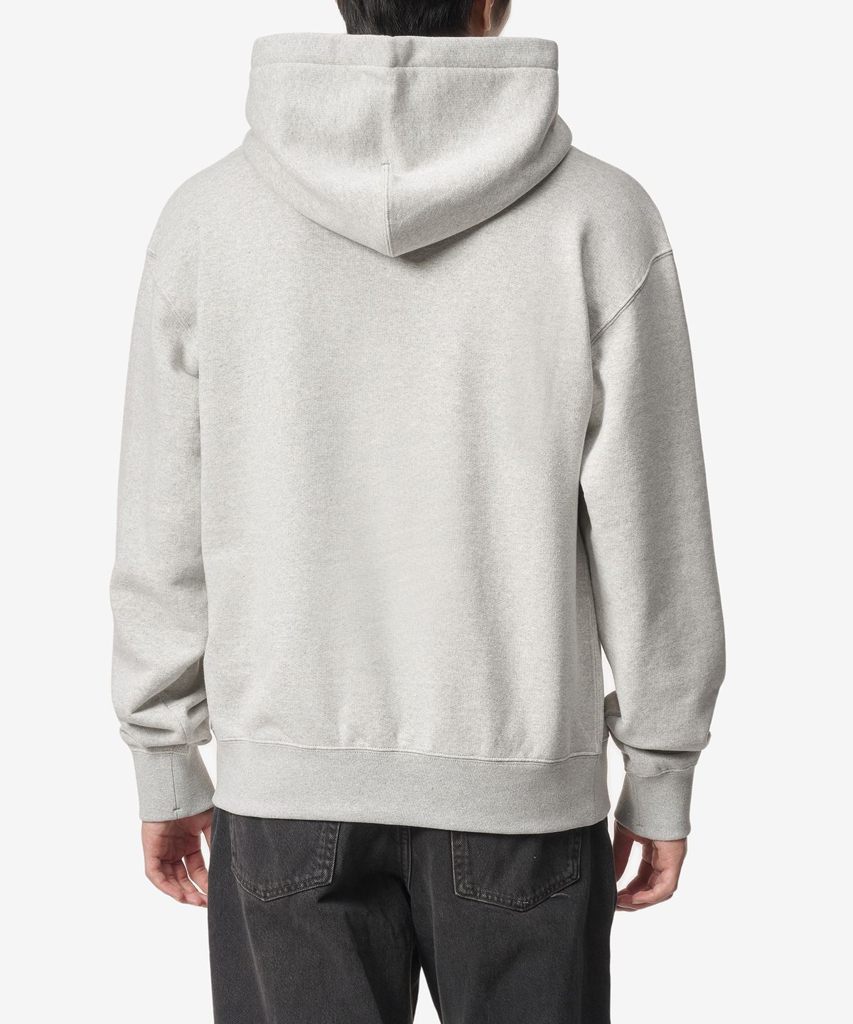 질 샌더(JIL SANDER) 로고 라벨 후드 - 그레이 / J47GU0105J20010052