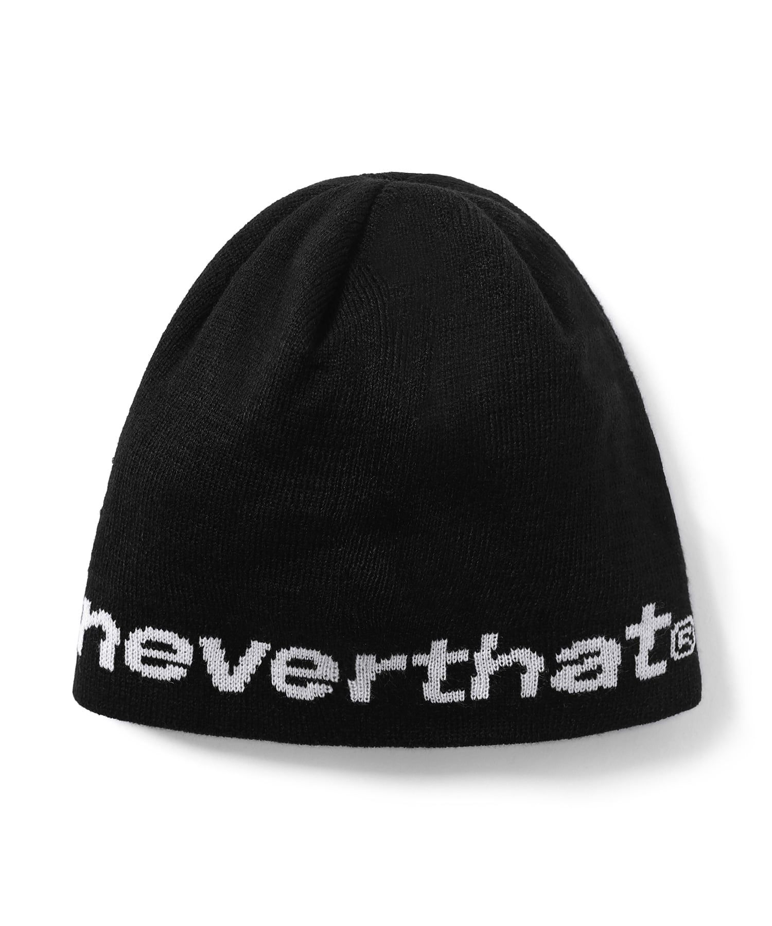 ニットキャップ・ビーニー 25SS thisisneverthat SP-Logo No Cuff Beanie MUSINSA | thisisneverthat® SP-Logo No Cuff Beanie Black