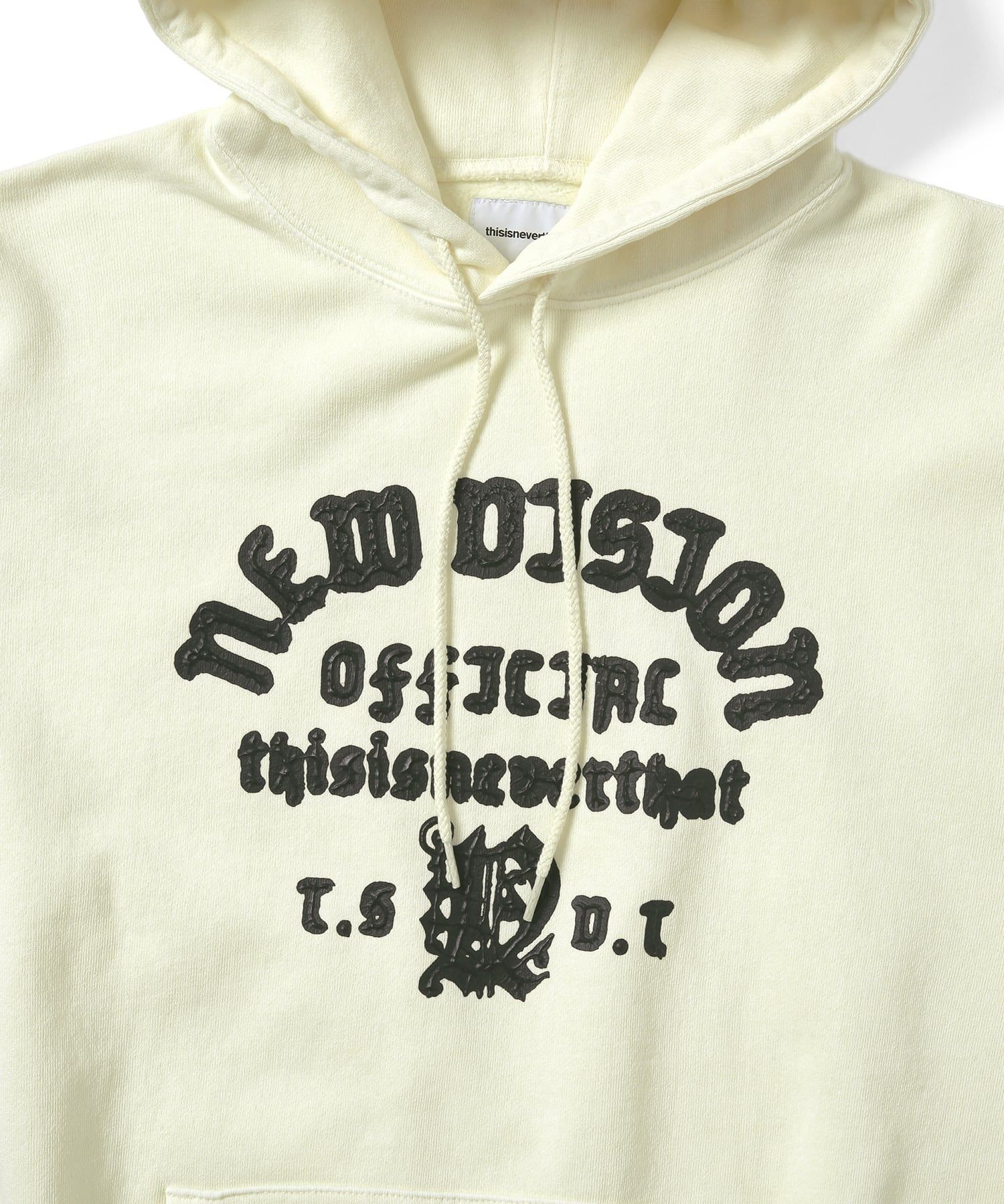 【THISISNEVERTHAT】New Vision Crack Hoodie Ivory MUSINSA | thisisneverthat® New Vision Crack Hoodie Ivory