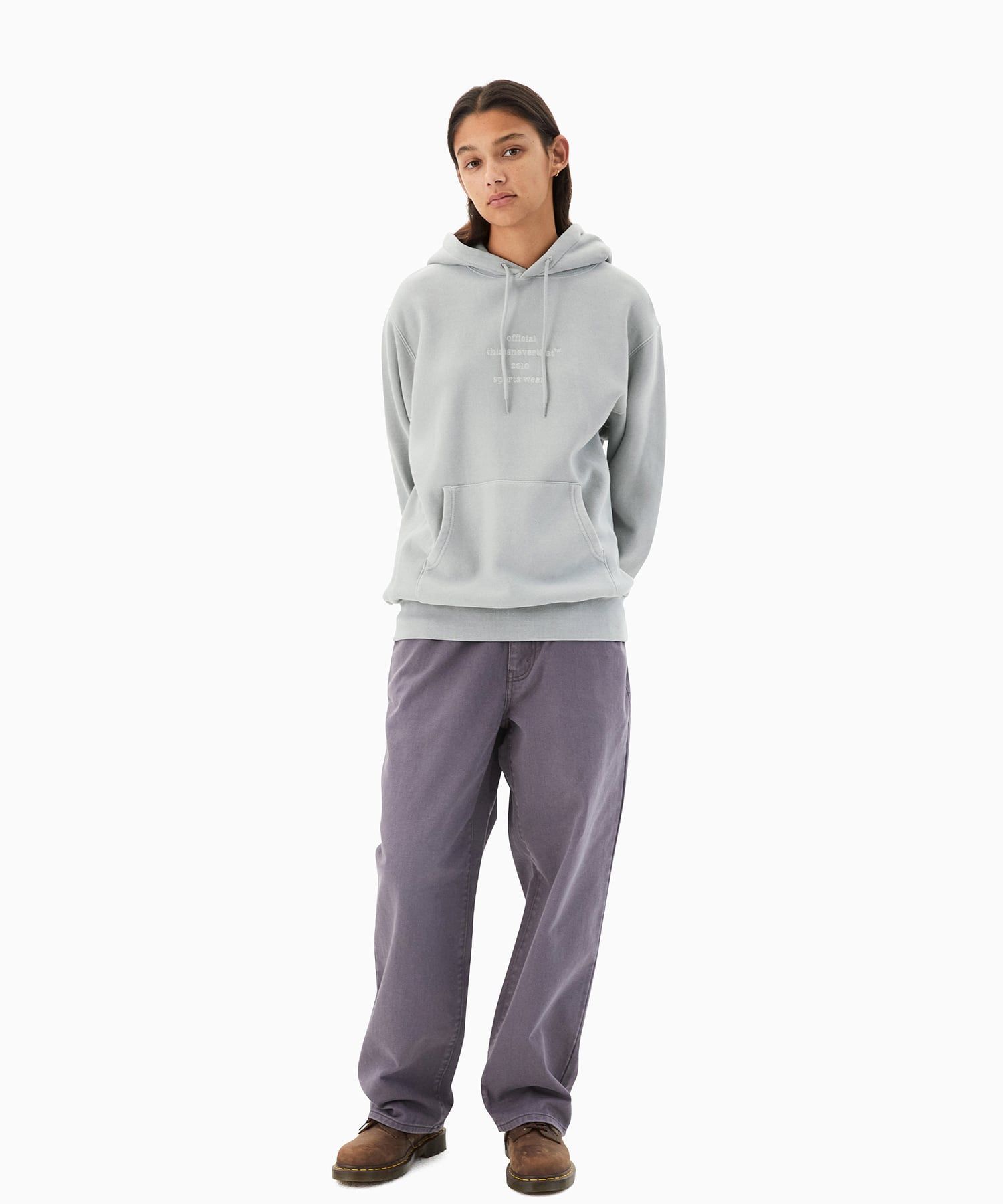 MUSINSA公式 | thisisneverthat® 2010 Sports Hoodie Gray
