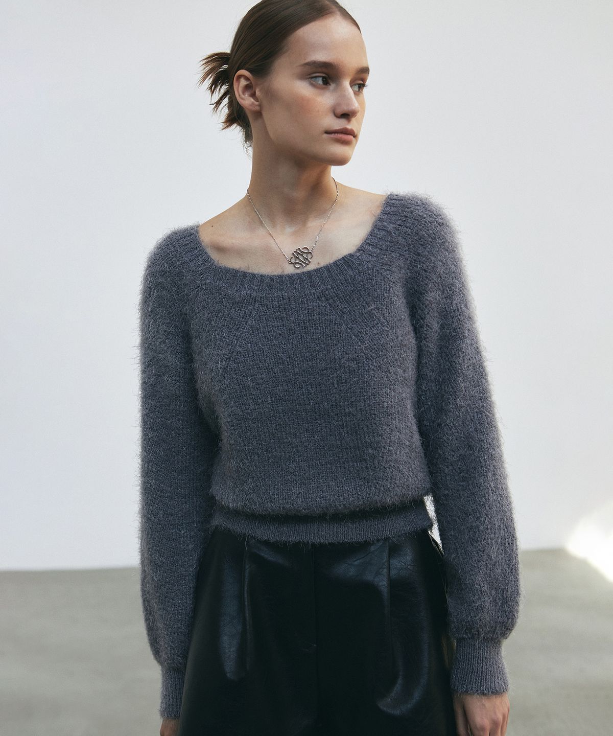 닉앤니콜(NICK&NICOLE) ANGORA PULLOVER KNIT_3 COLOR