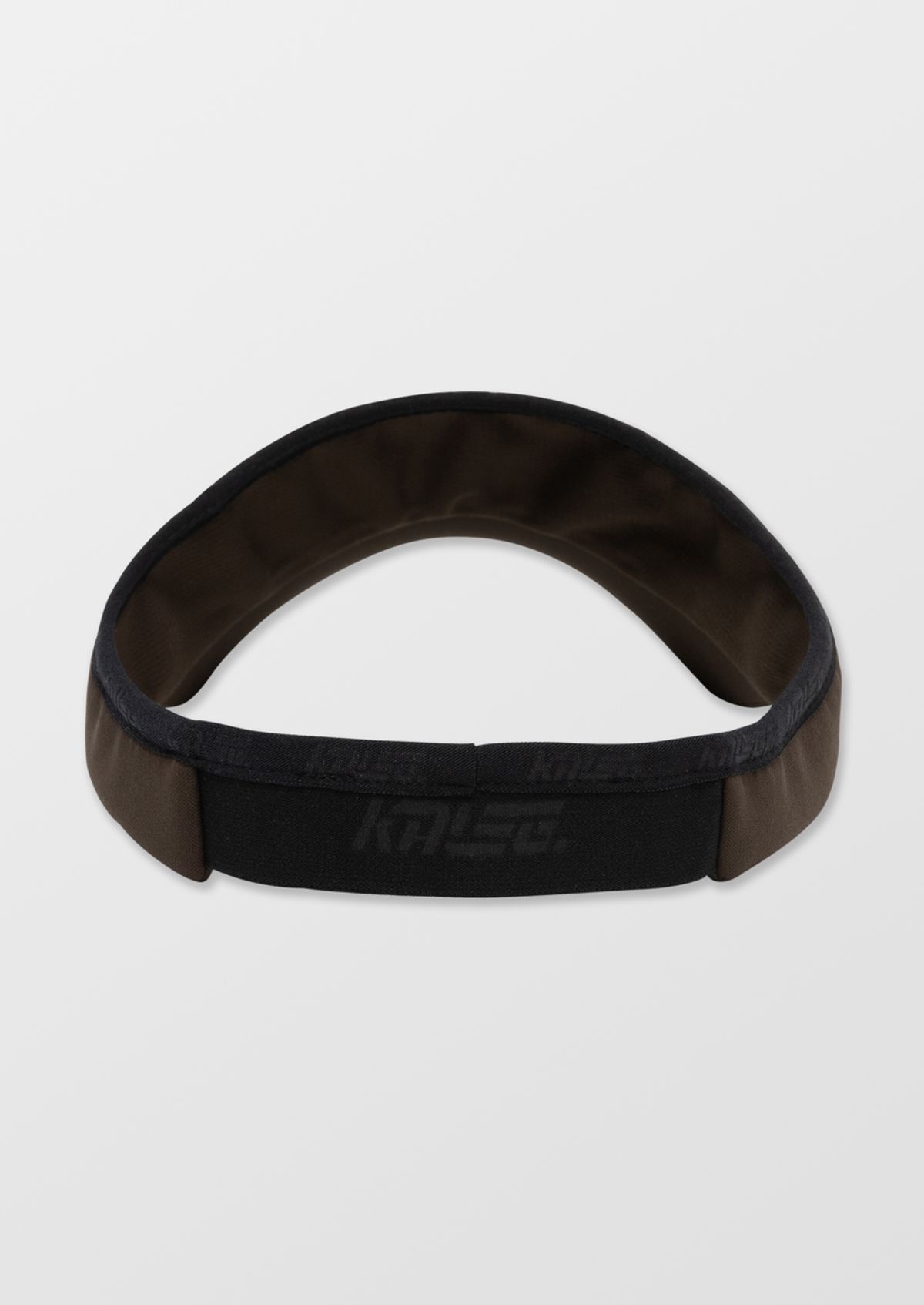 칼렉(KALEG) UNISEX FLIGHT RUNNING SUN VISOR BLACK
