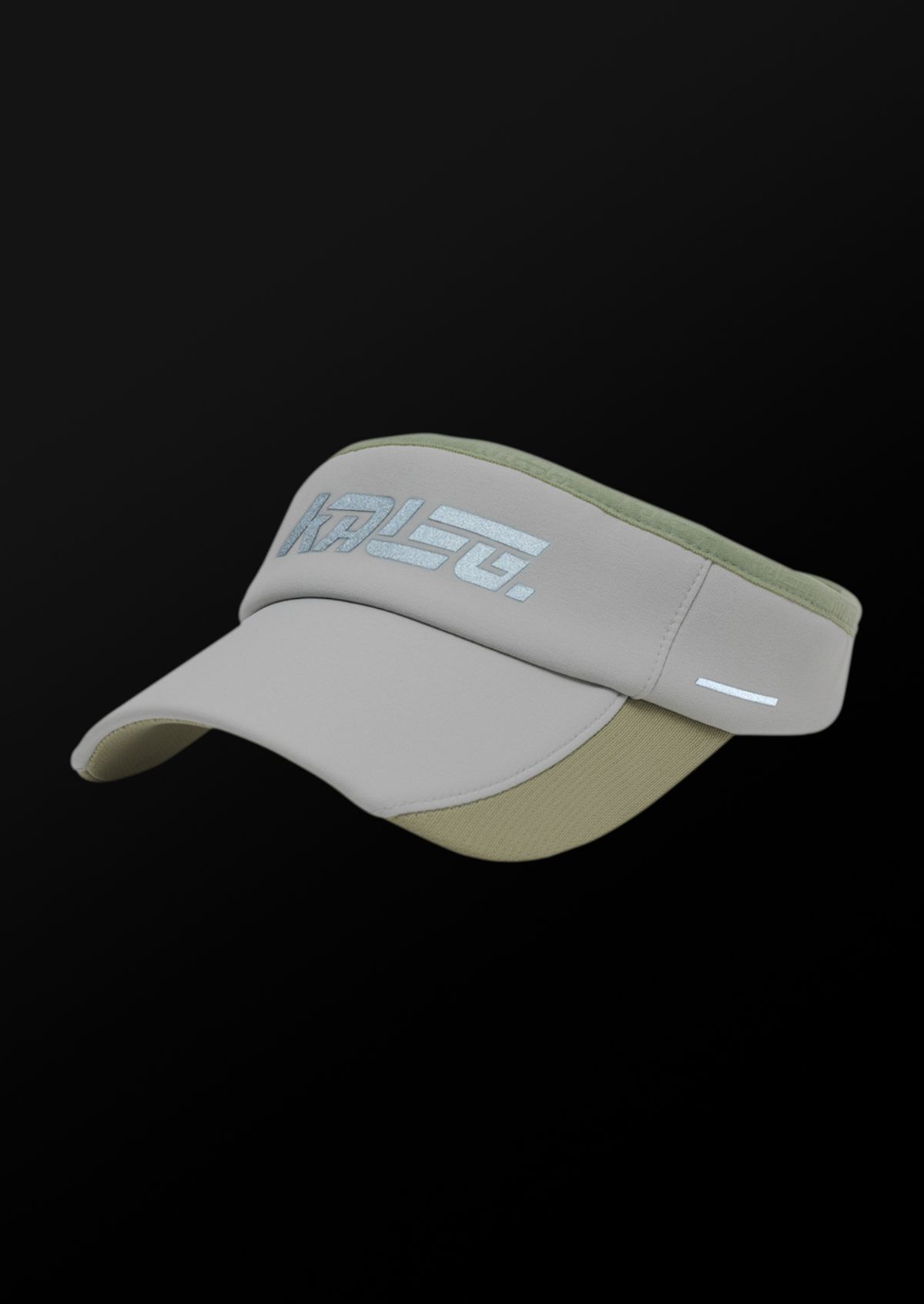 칼렉(KALEG) UNISEX FLIGHT RUNNING SUN VISOR LIGHT GREY