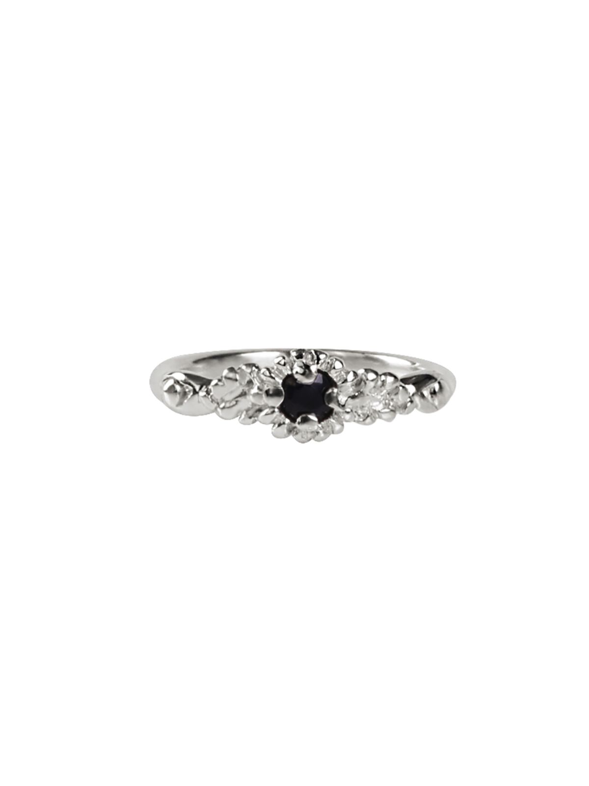 파피(POPPI) Blue Sapphire silver ring
