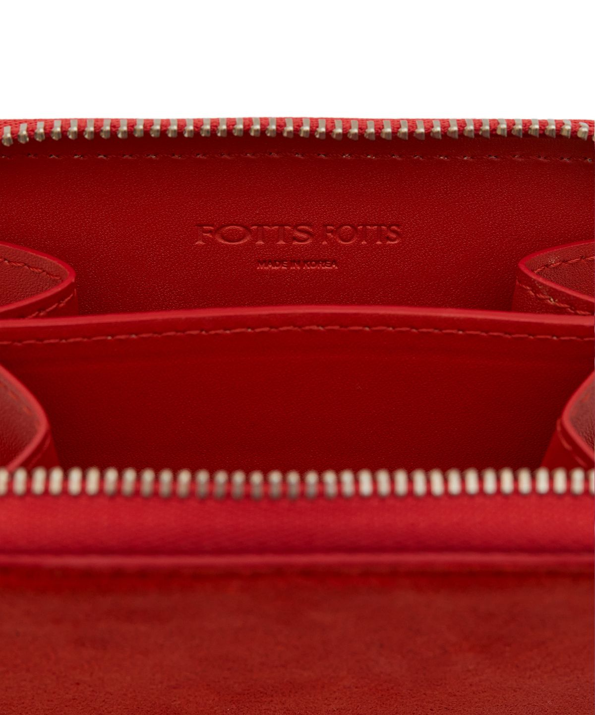포츠포츠(FOTTSFOTTS) 카드백 - 레드 오렌지 / CARD BAG - Red Orange
