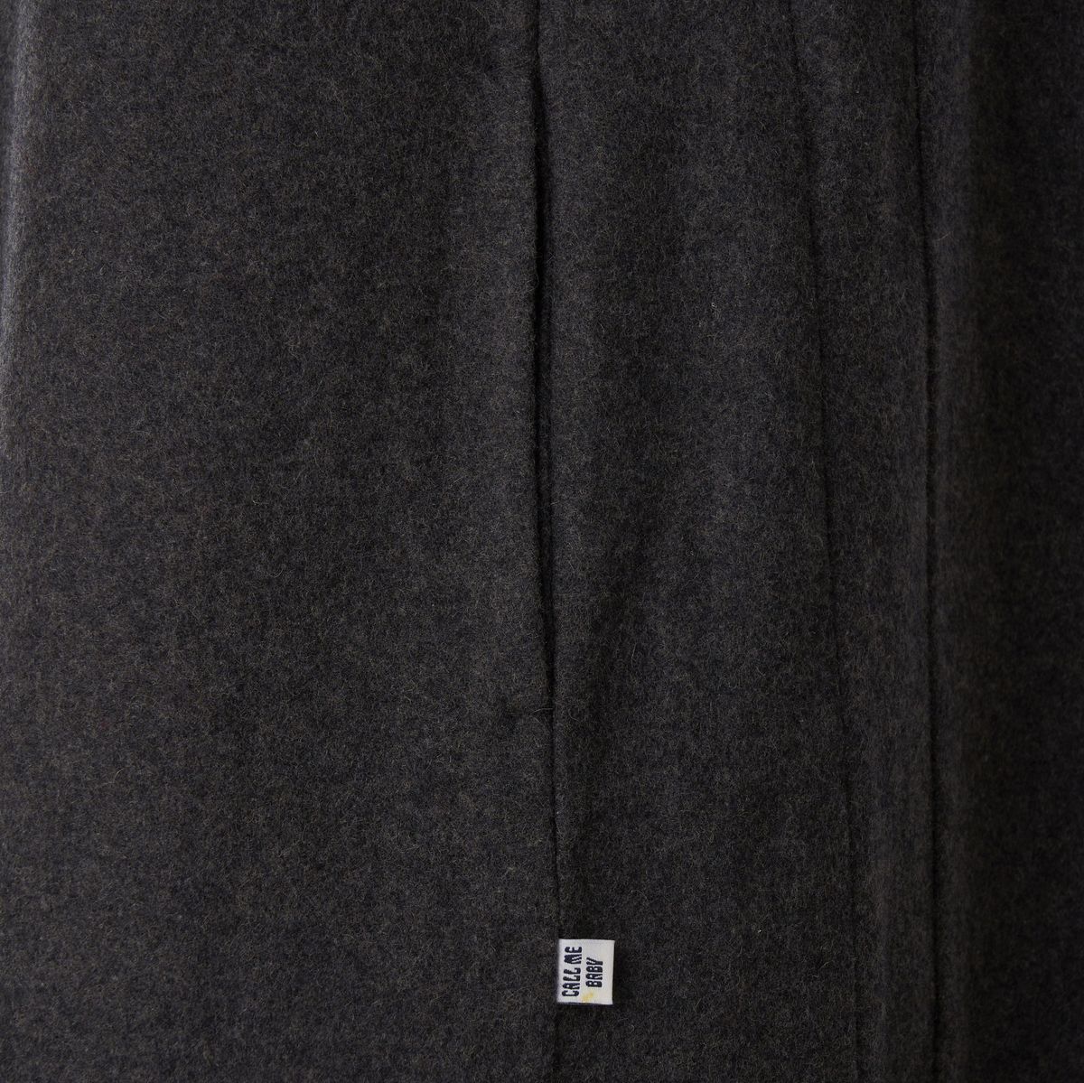 콜미베이비(CALL ME BABY) Baby Wool Mini Dress _ Grey