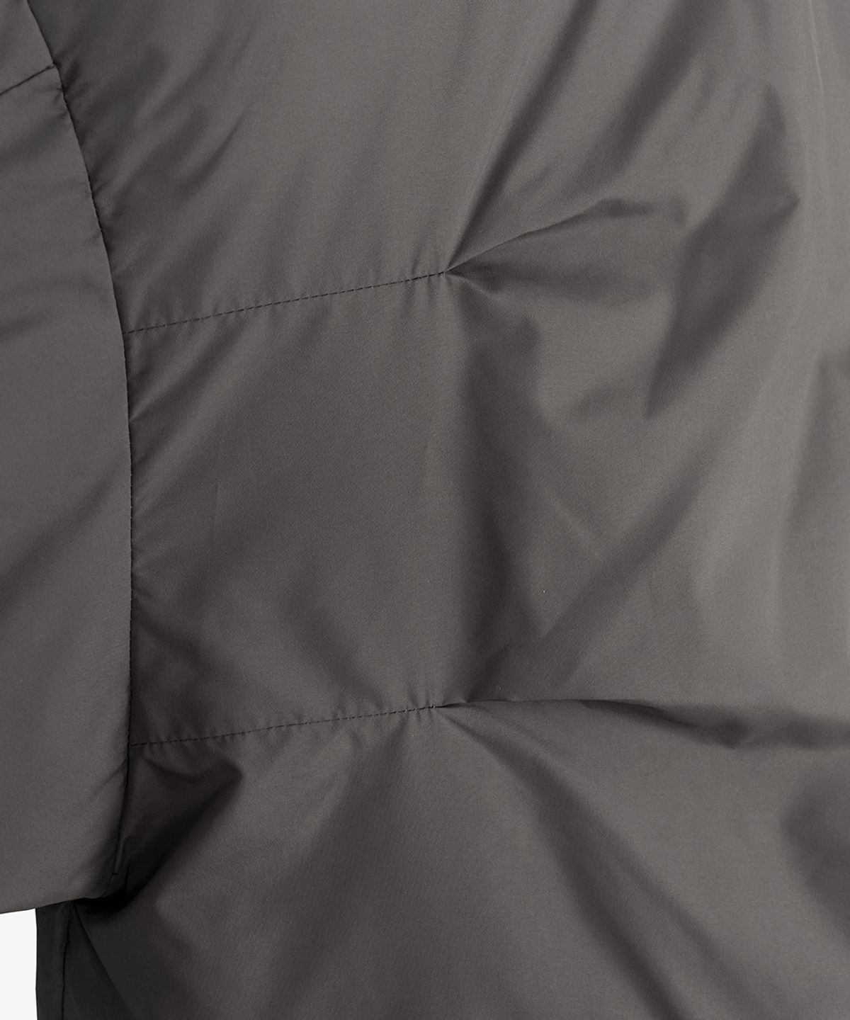 토피(TOFFEE) 논 퀼팅 크롭 패딩 점퍼 (CHARCOAL GREY)