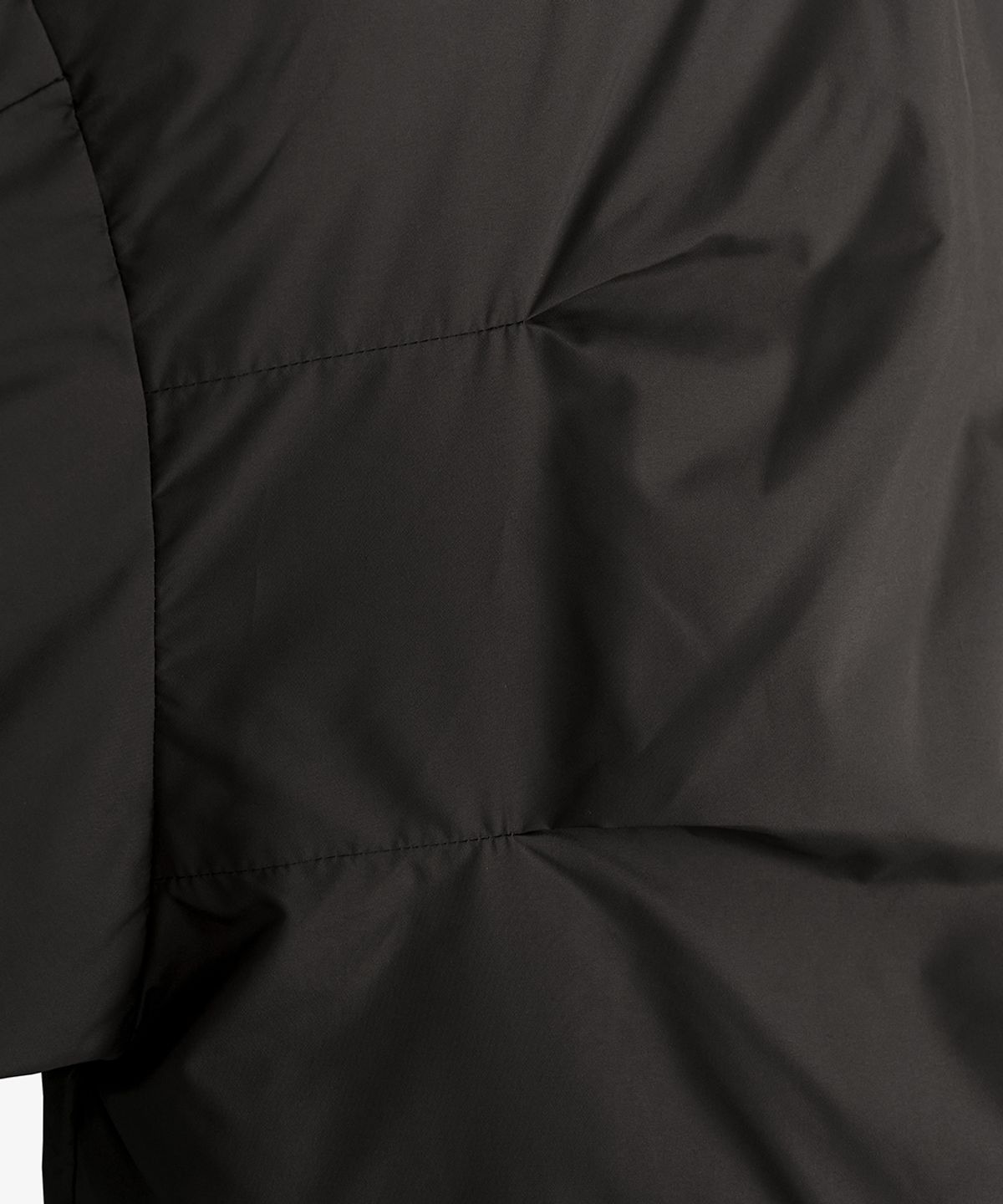 토피(TOFFEE) 논 퀼팅 크롭 패딩 점퍼 (BLACK)