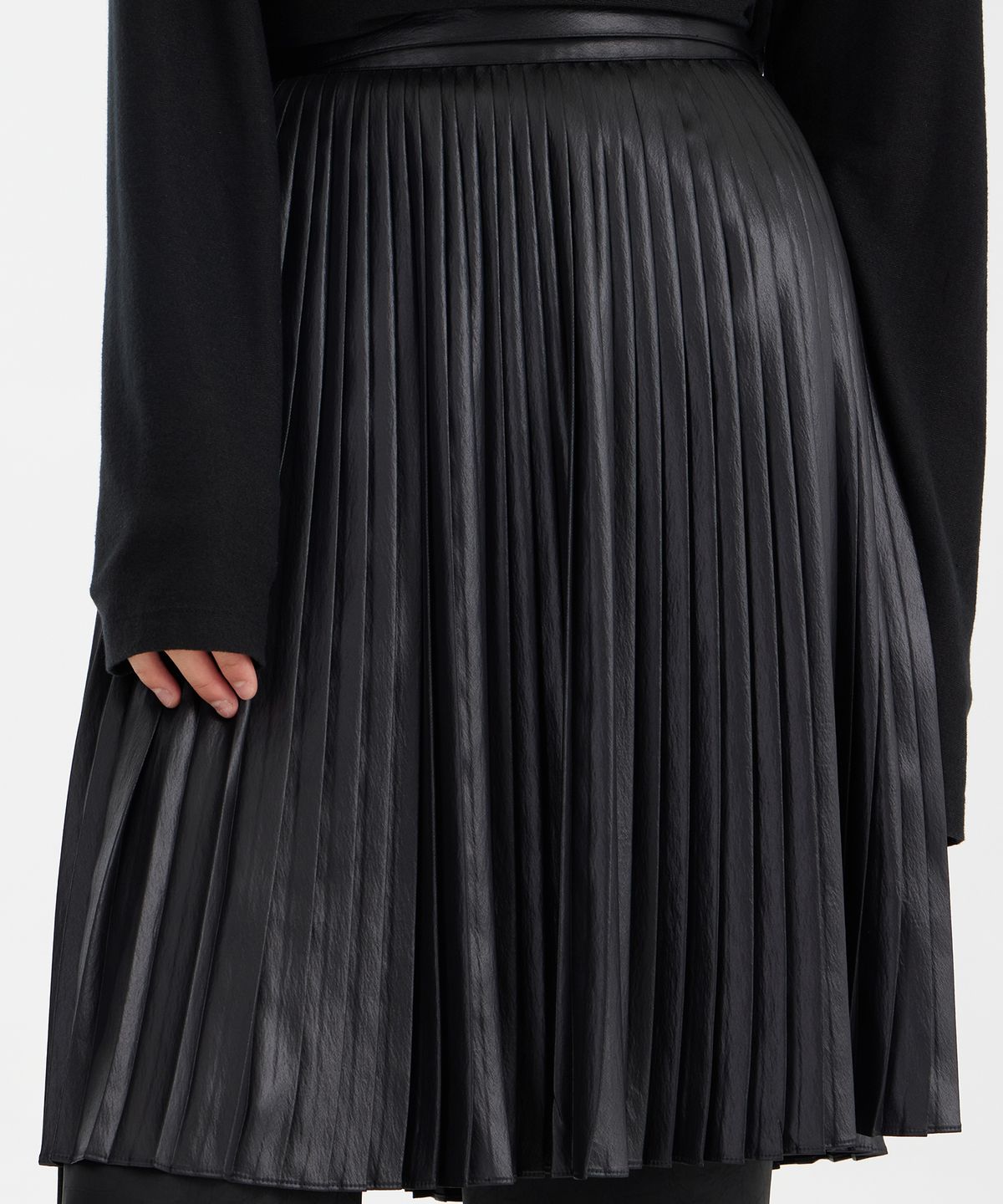 유스(YOUTH) Metalic Ballerina Skirt - Black