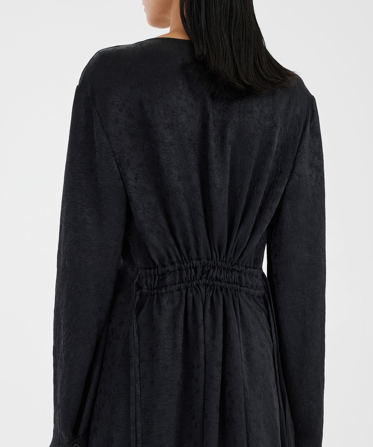 유스(YOUTH) Buttoned Maxi Dress - Black