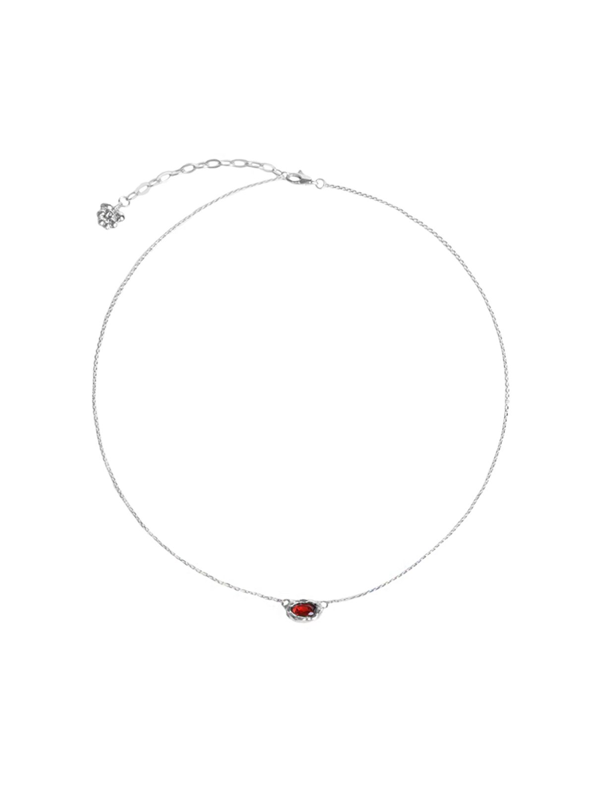 파피(POPPI) Vintage garnet necklace