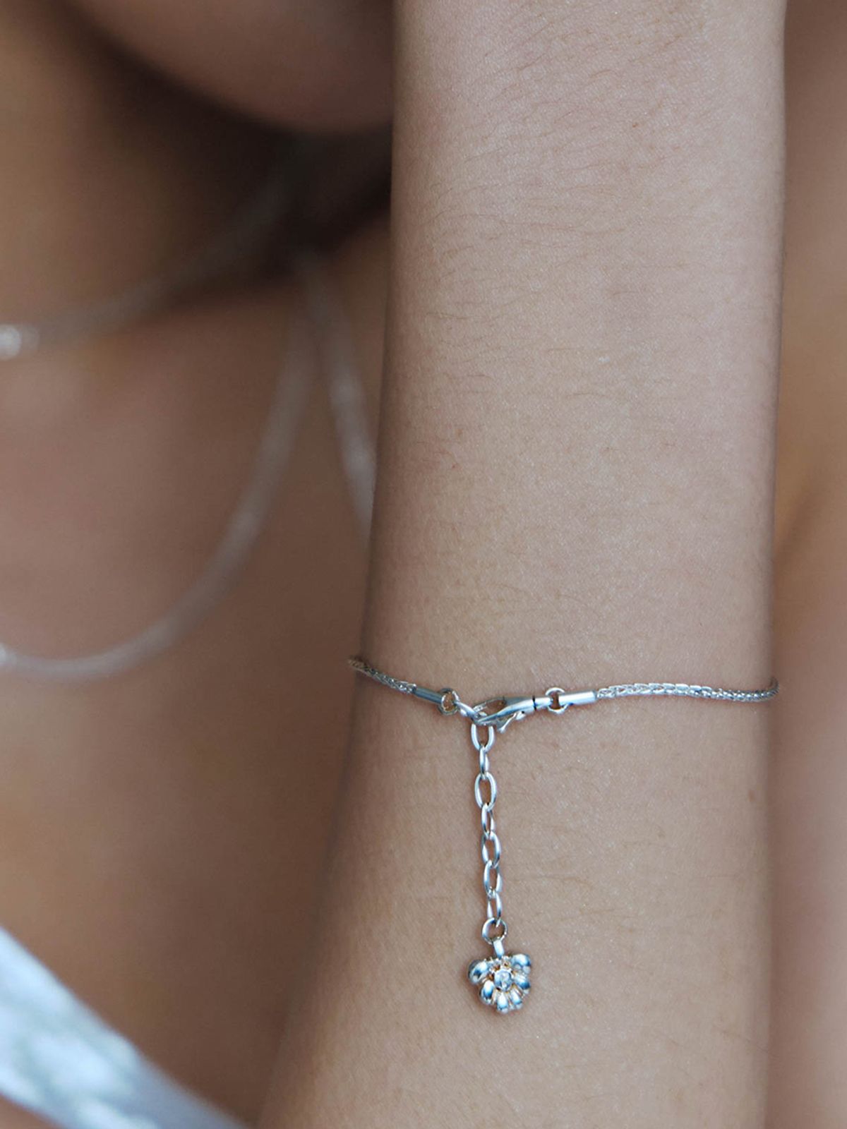 파피(POPPI) Basic layered chain bracelet